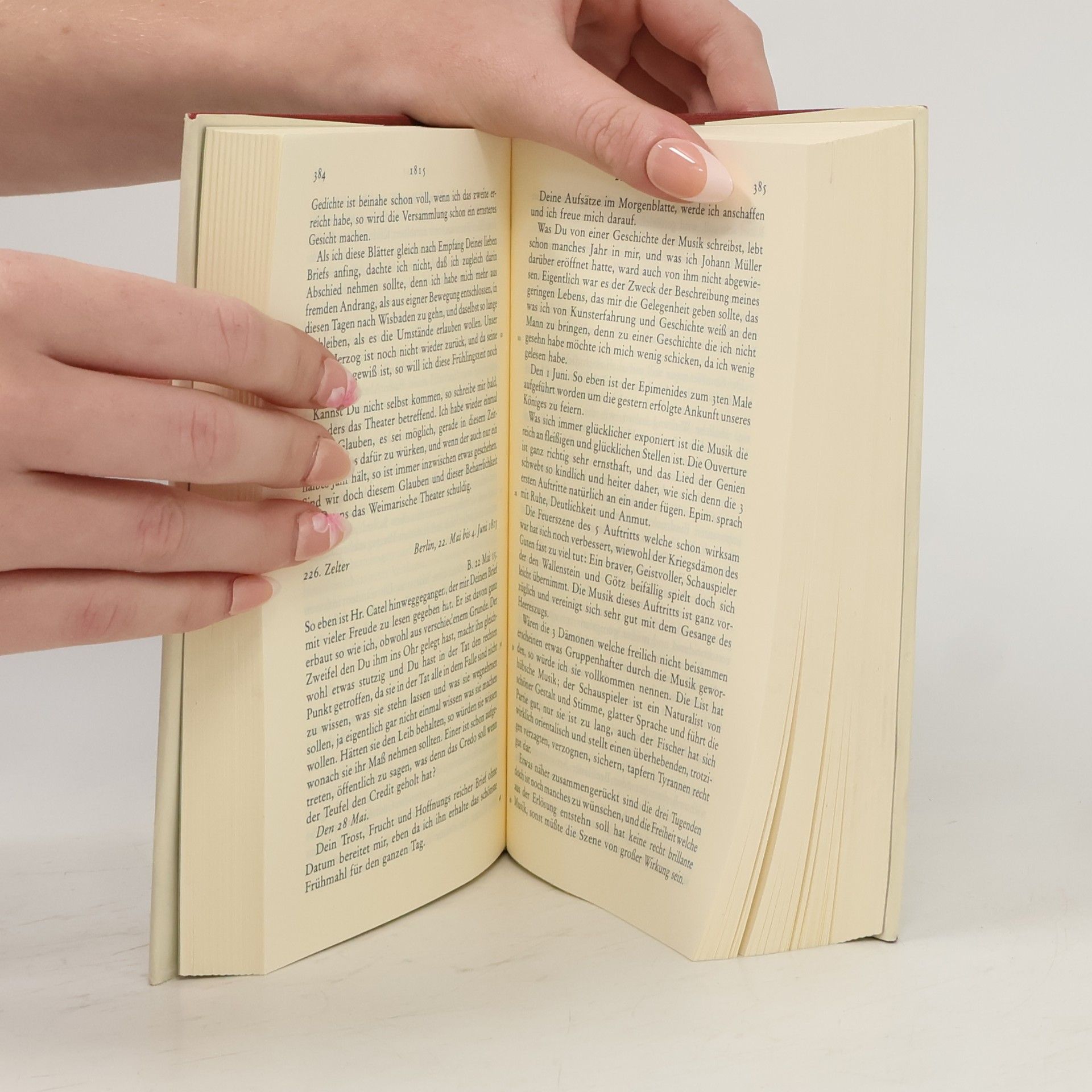Johann Wolfgang von Goethe Sämtliche Werke 20.1 Briefwechsel mit Zelter Text 1799-1827