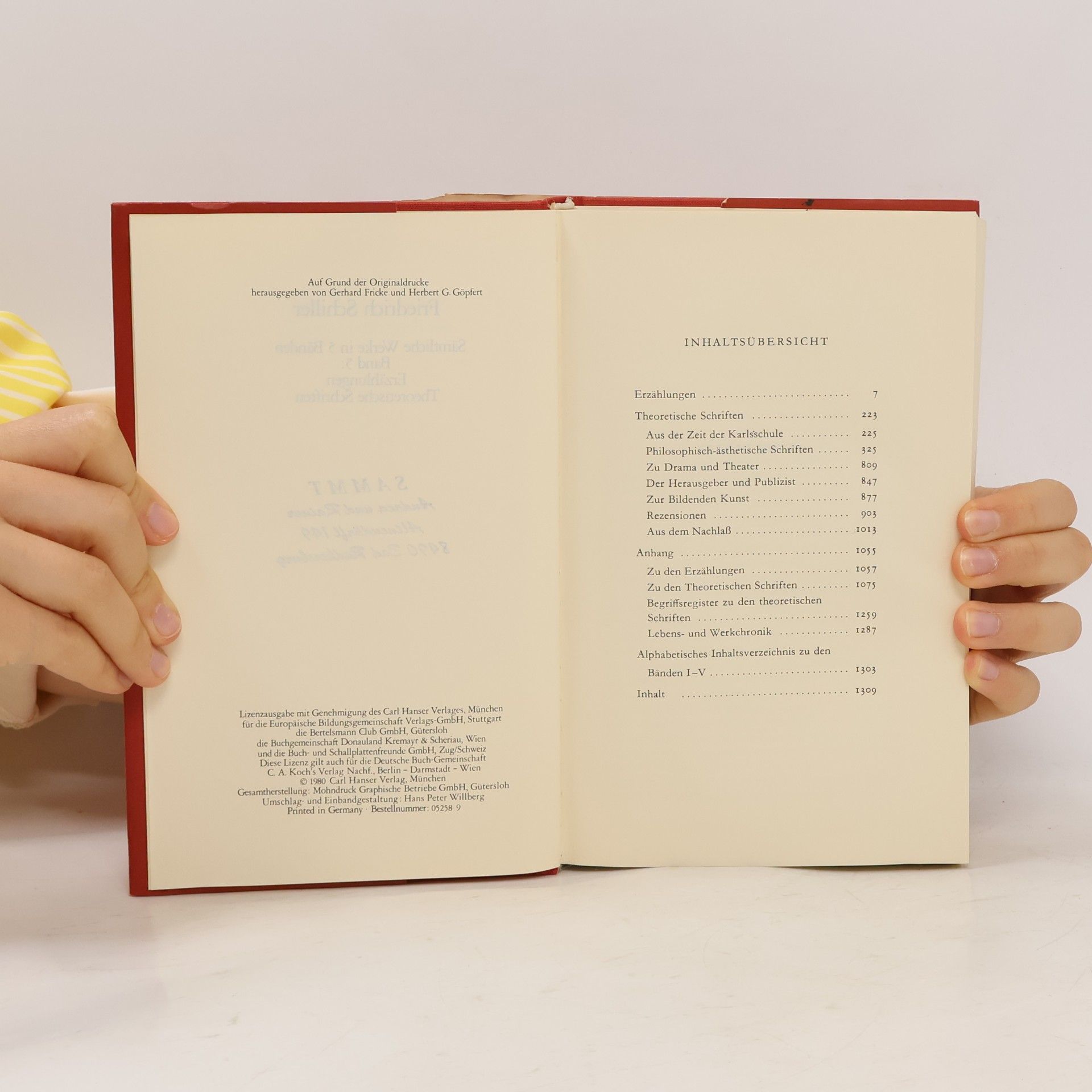 Friedrich Schiller Schiller Sämtliche Werke 5. Erzählungen. Theoretische Schriften