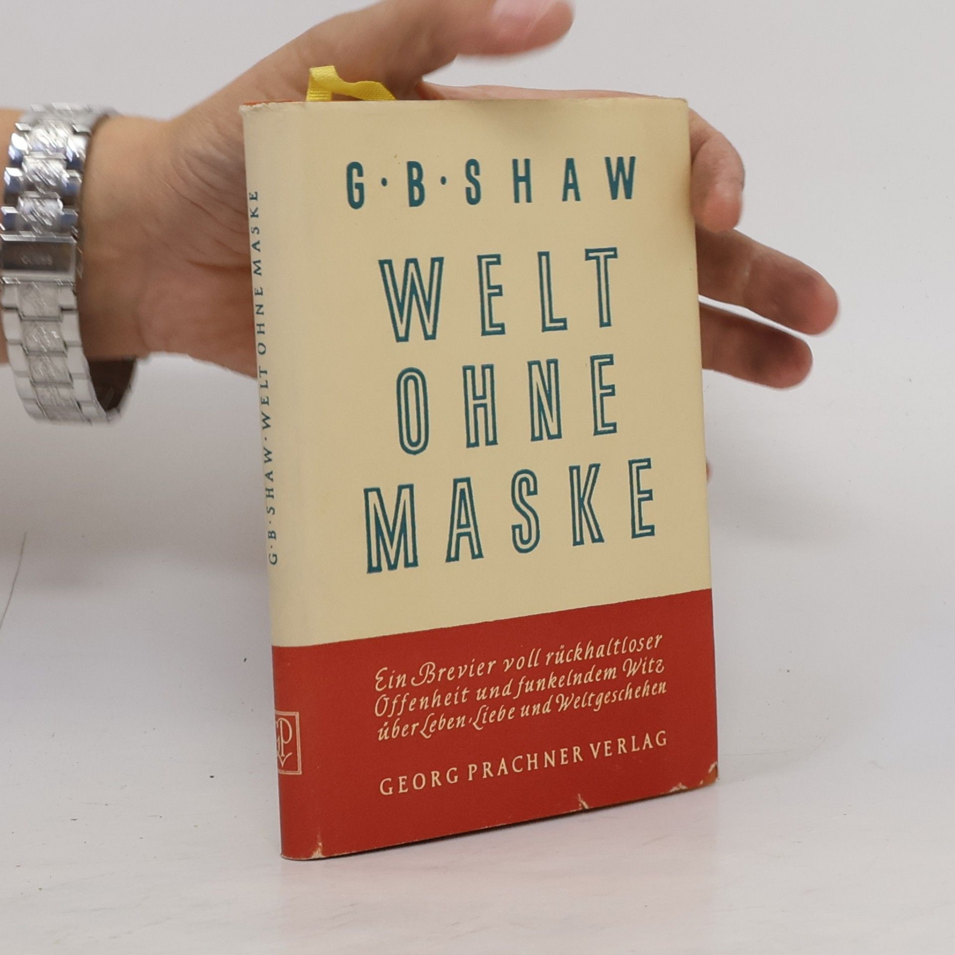 G. B. Shaw Welt ohne maske