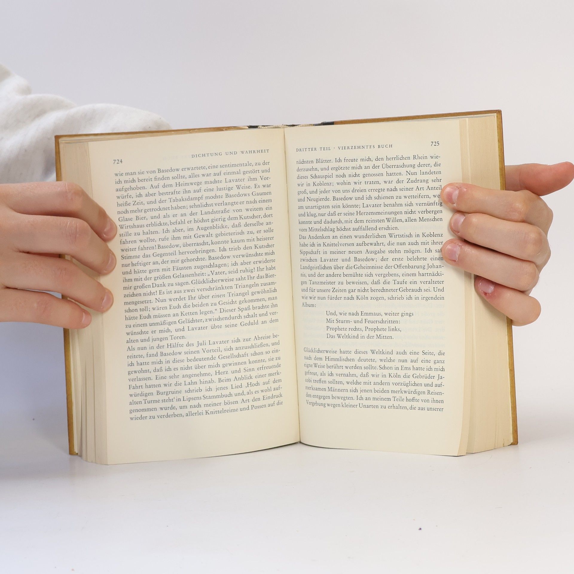 Johann Wolfgang von Goethe Aus meinen leben dichtung und wahrheit