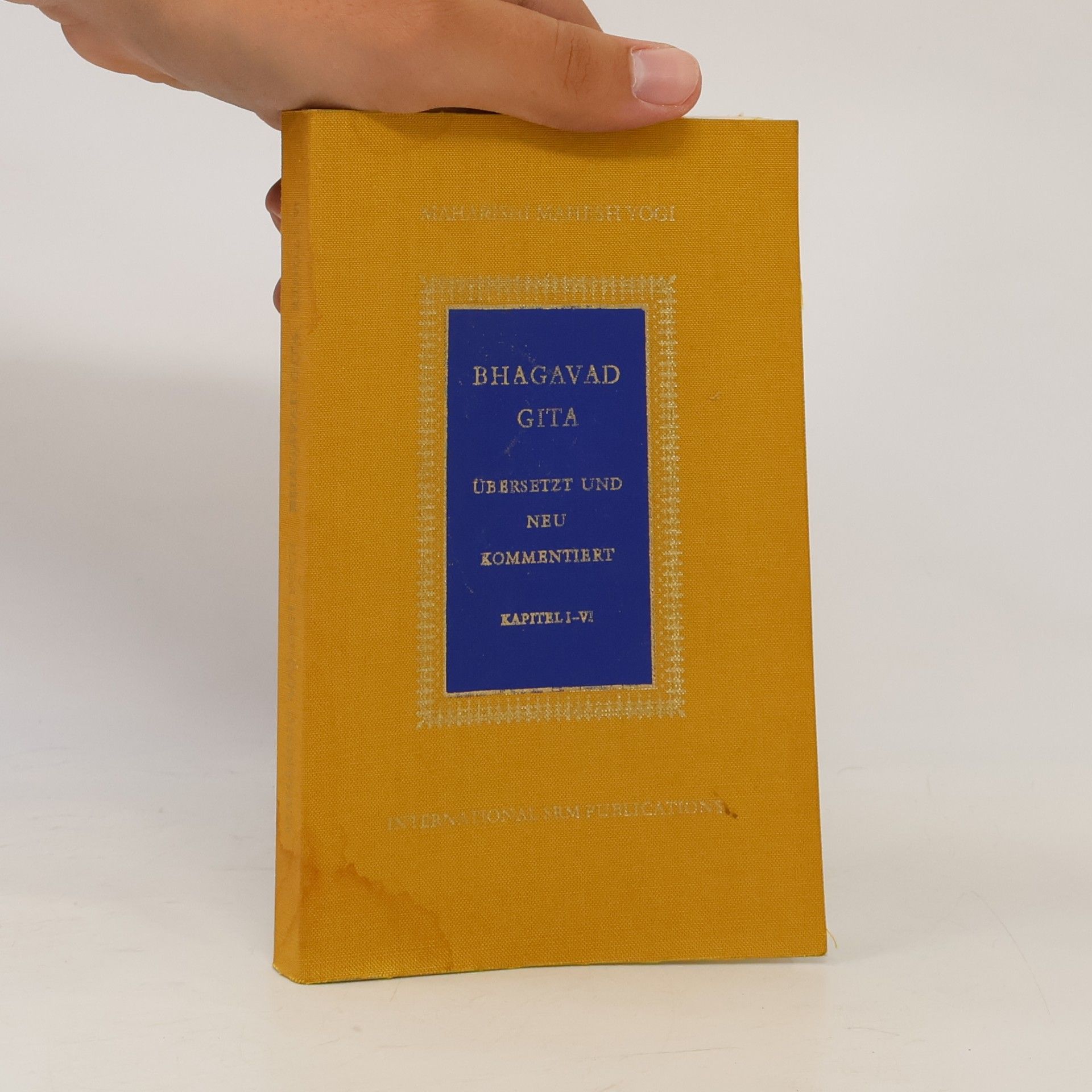 Bhagavad Gita. Übersetzt und neu Kommentiert. Kapitel I-VI