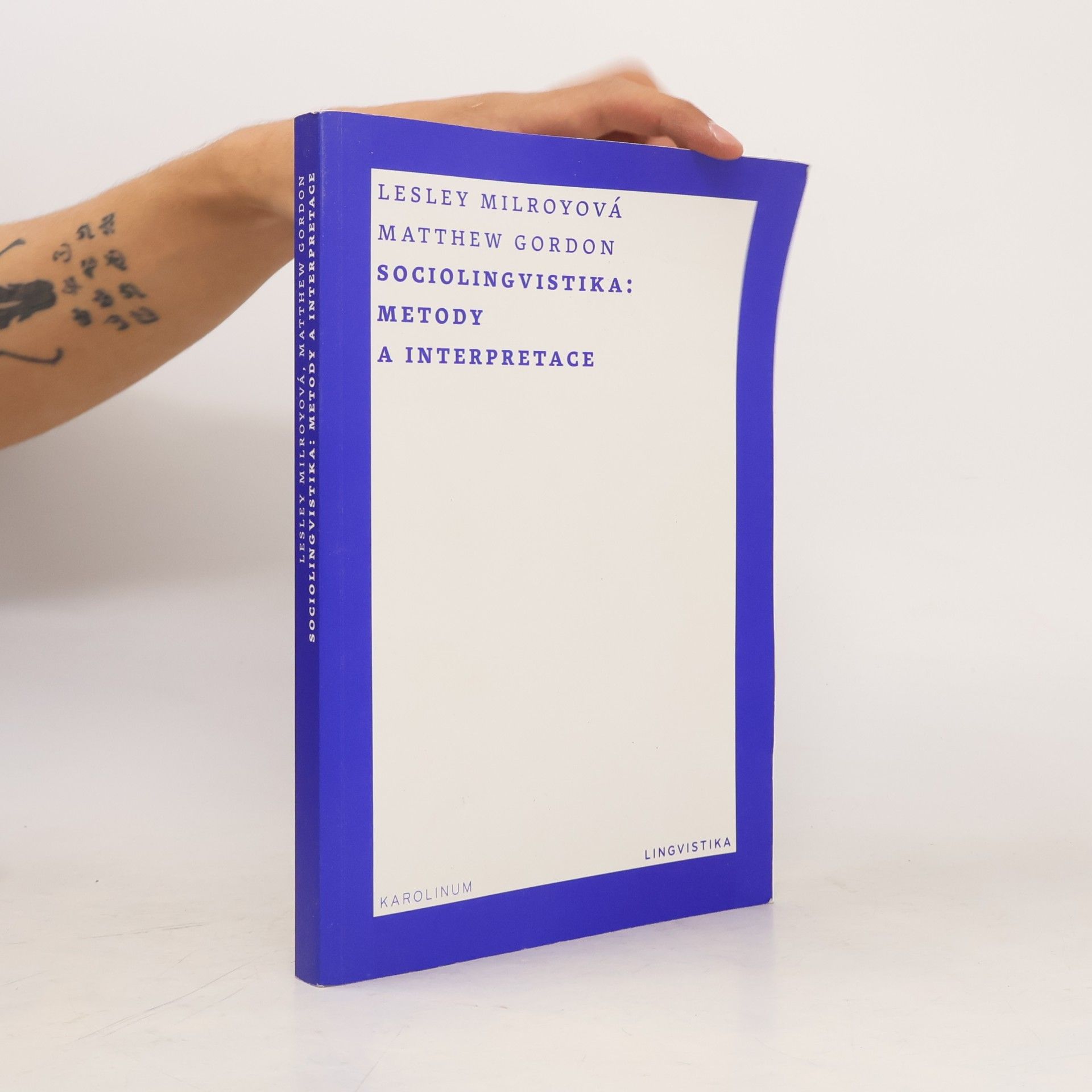 Matthew Gordon Sociolingvistika: Metody a interpretace