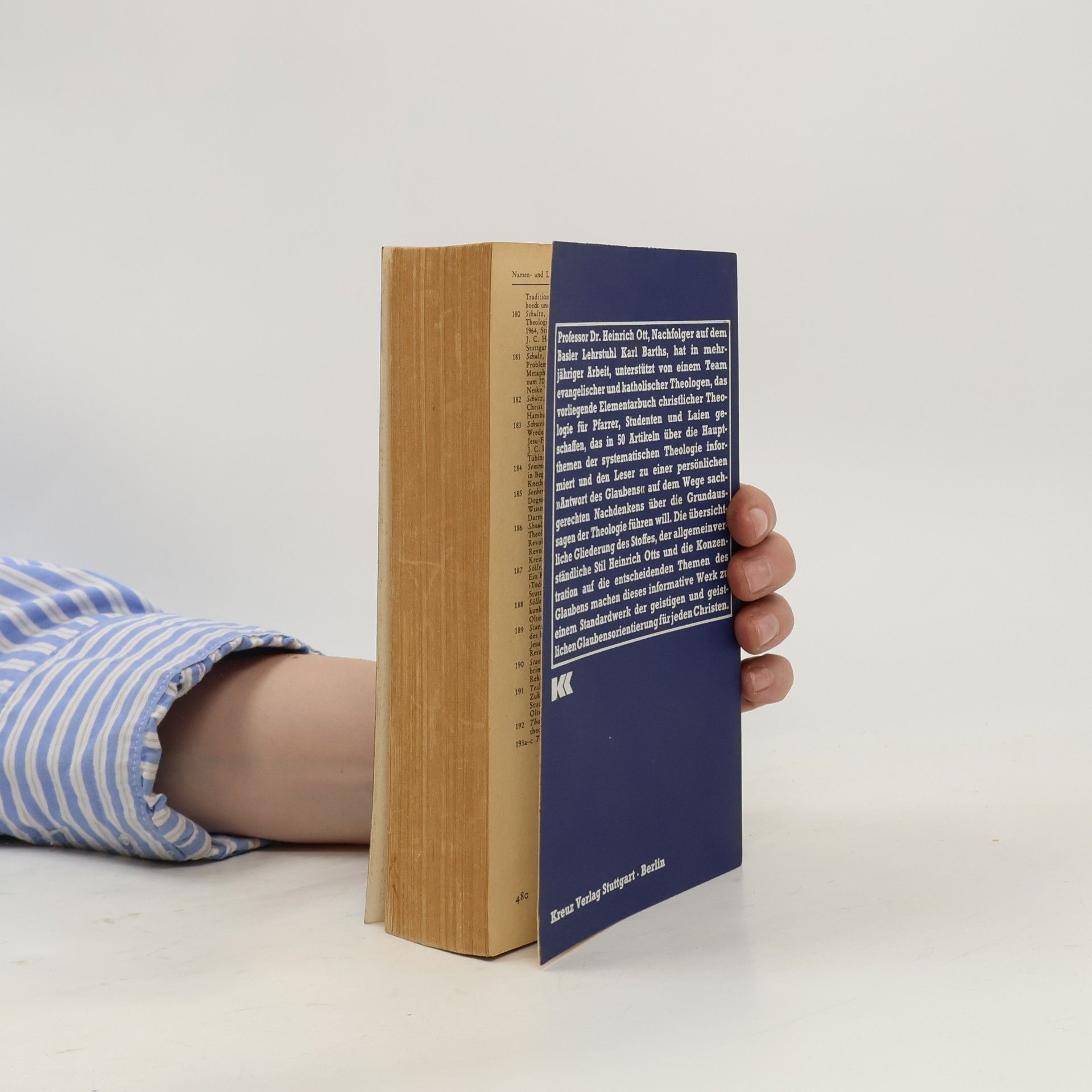 Heinrich Ott Die Antwort des Glaubens. Systematische Theologie in 50 Artikeln