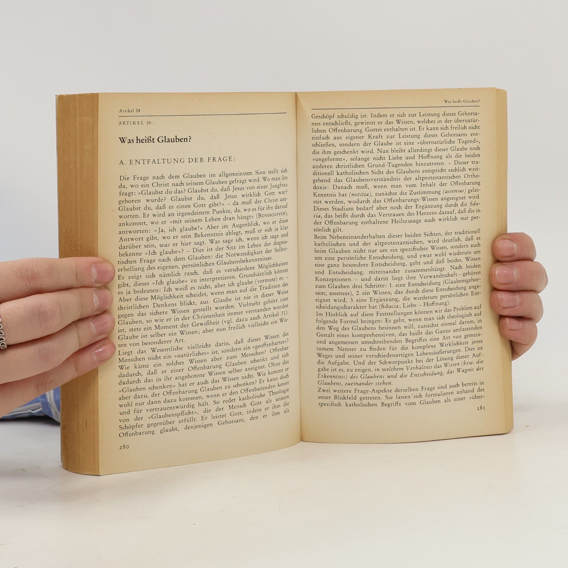 Heinrich Ott Die Antwort des Glaubens. Systematische Theologie in 50 Artikeln