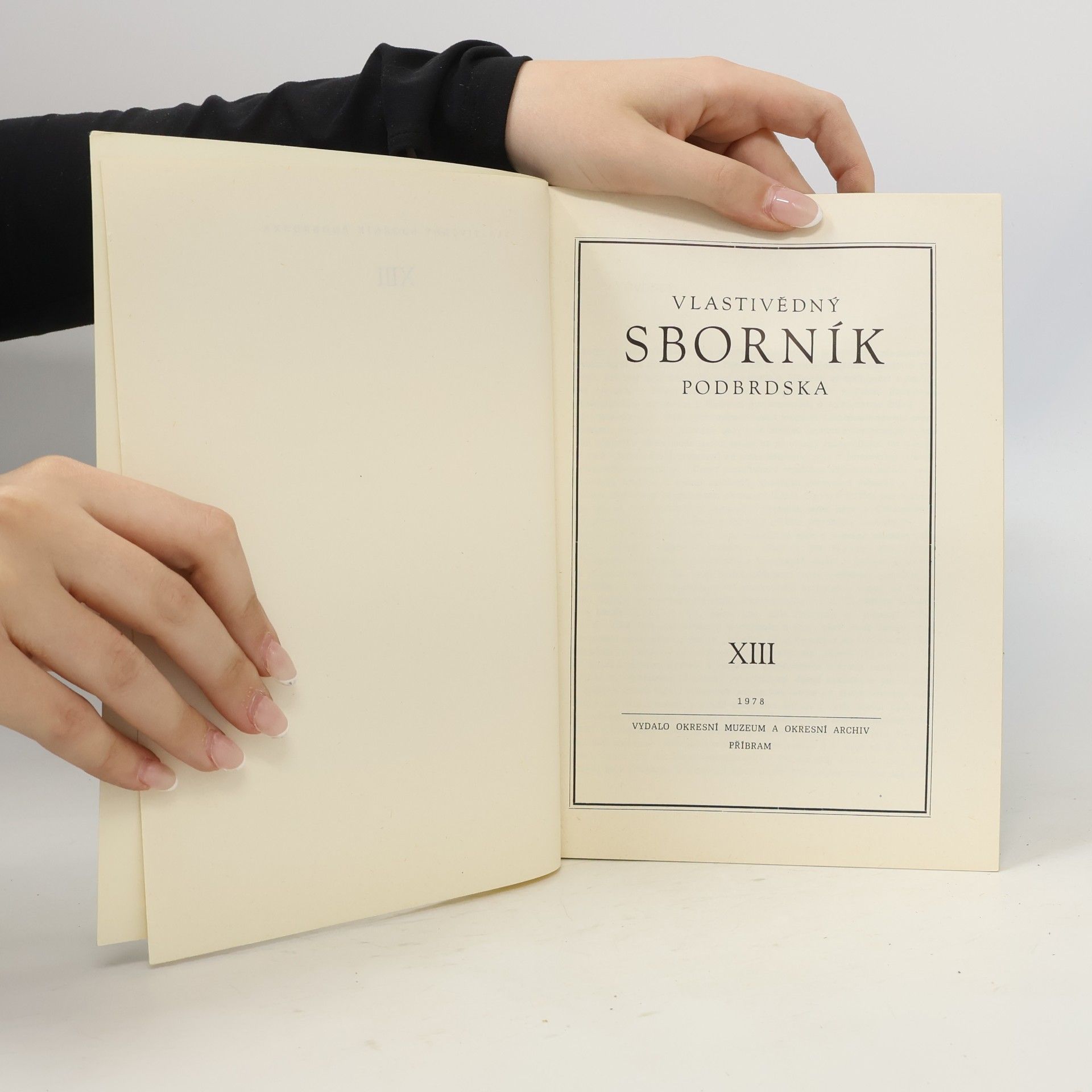 Various authors Vlastivědný sborník Podbrdska 13