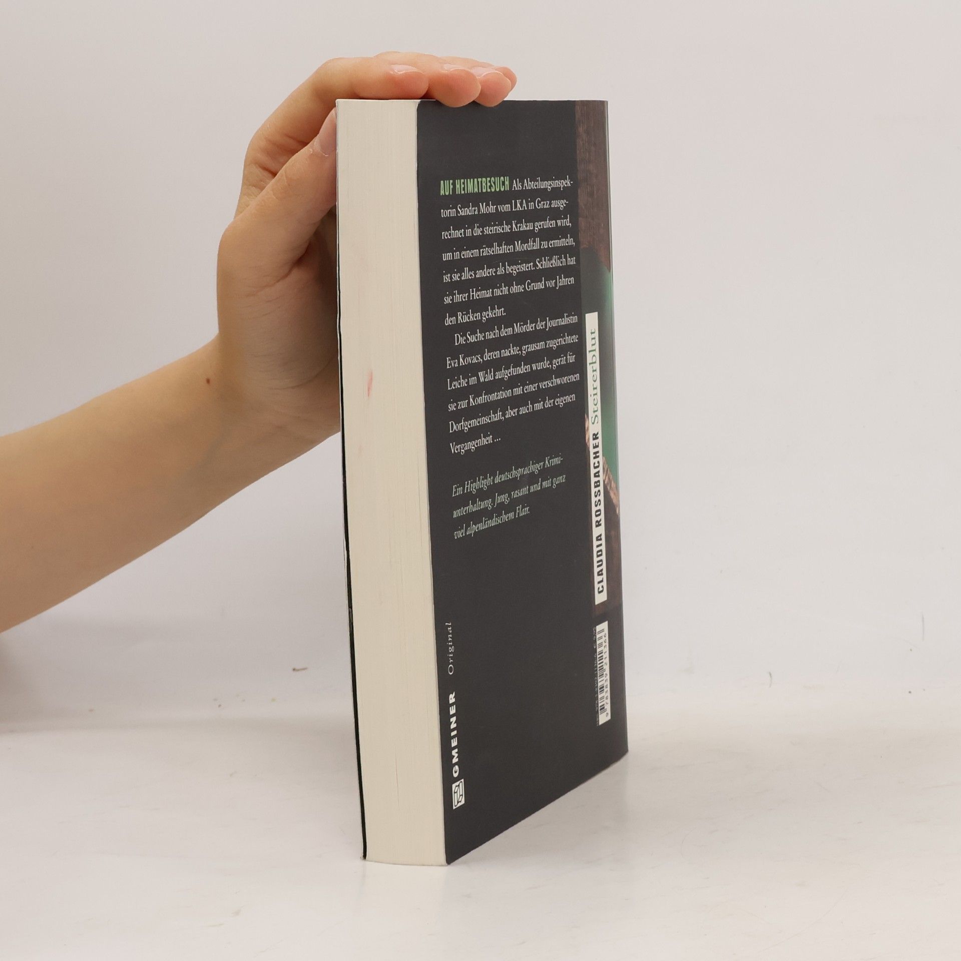 Claudia Rossbacher Steirerblut : Kriminalroman