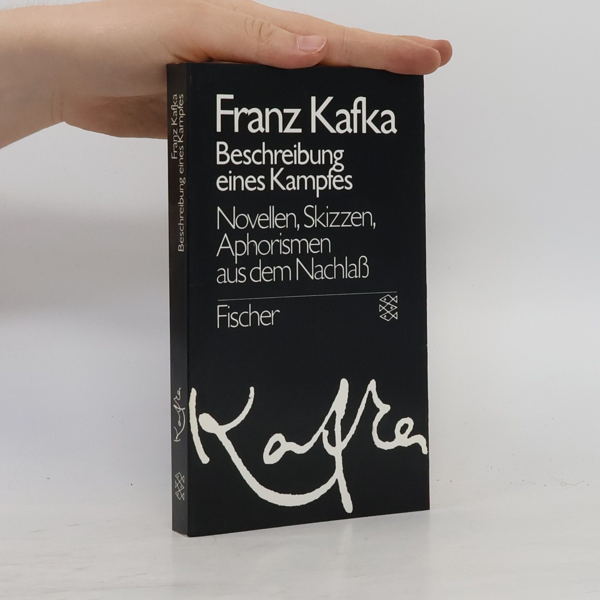 Franz Kafka Beschreibung eines Kampfes
