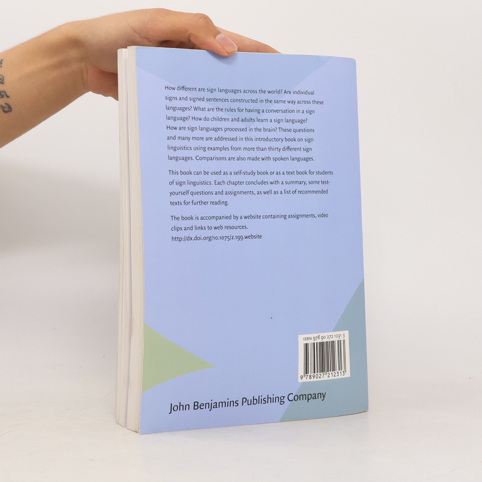 Anne E. Baker The Linguistics of Sign Languages