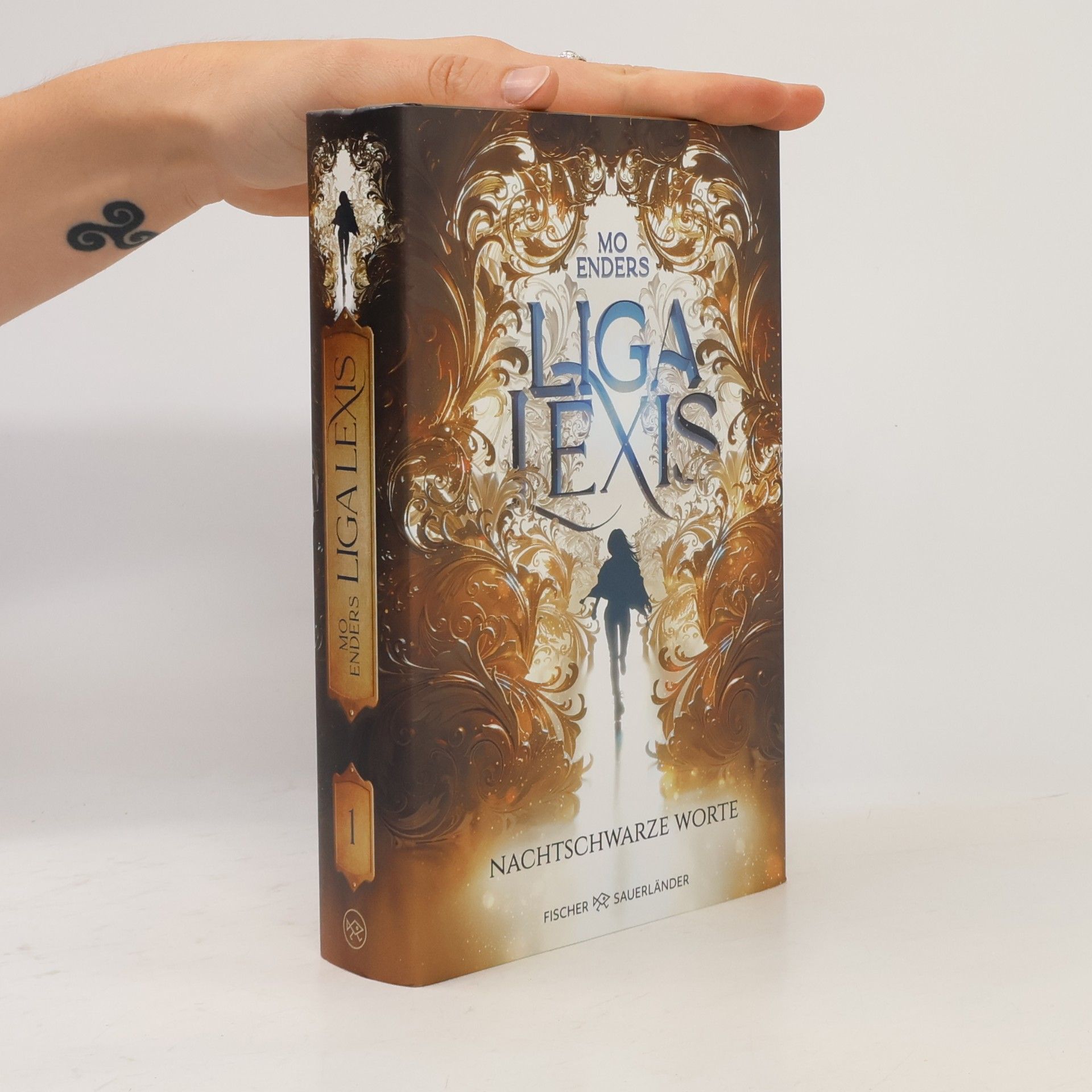 Mo Enders Nachtschwarze Worte / Liga Lexis Bd.1