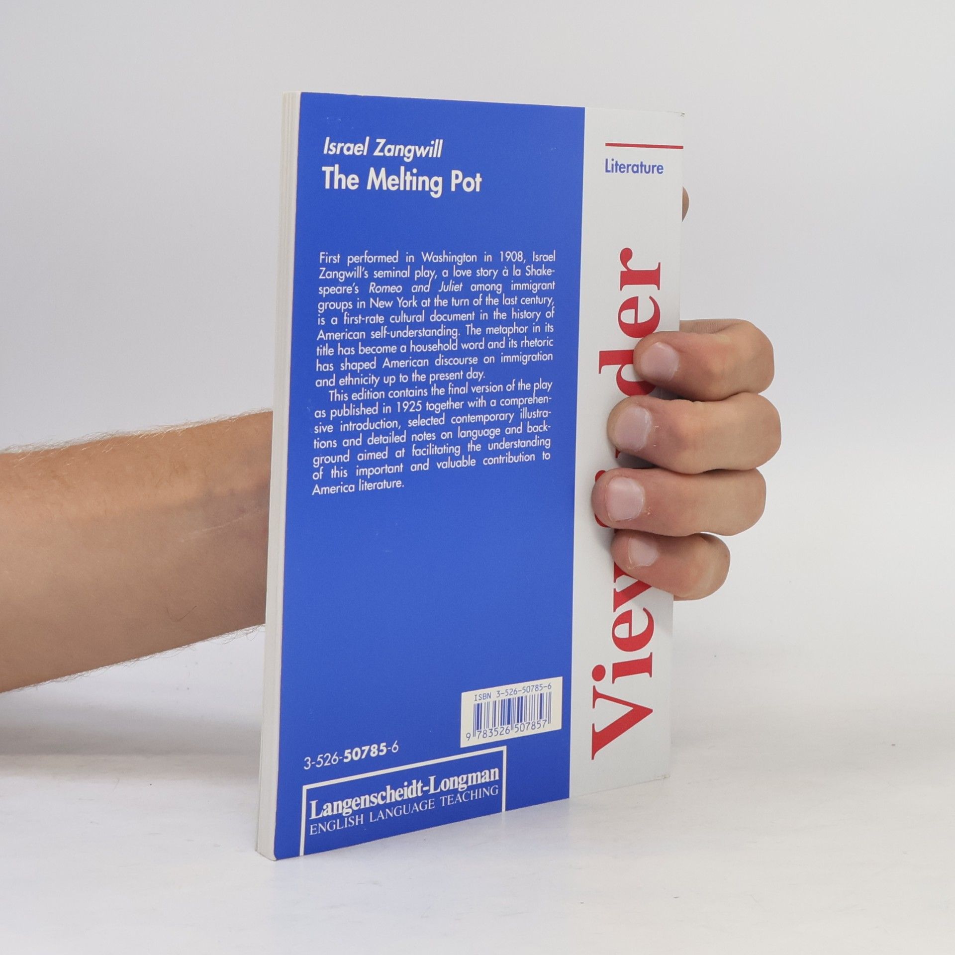 Israel Zangwill The Melting Pot