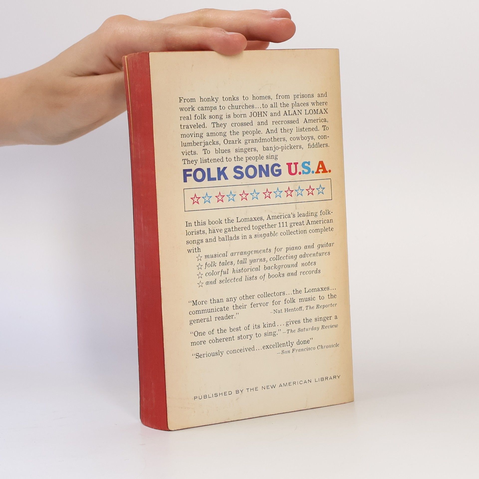 John A. Lomax The 111 Best American Ballads Folk Song U.S.A.