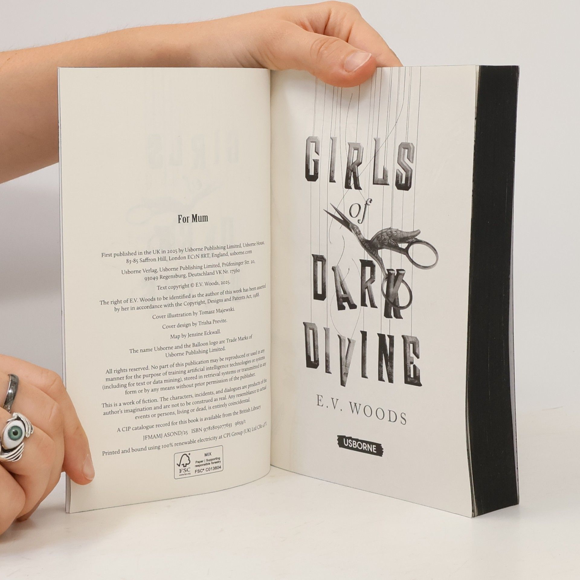 E. V. Woods Girls of Dark Divine