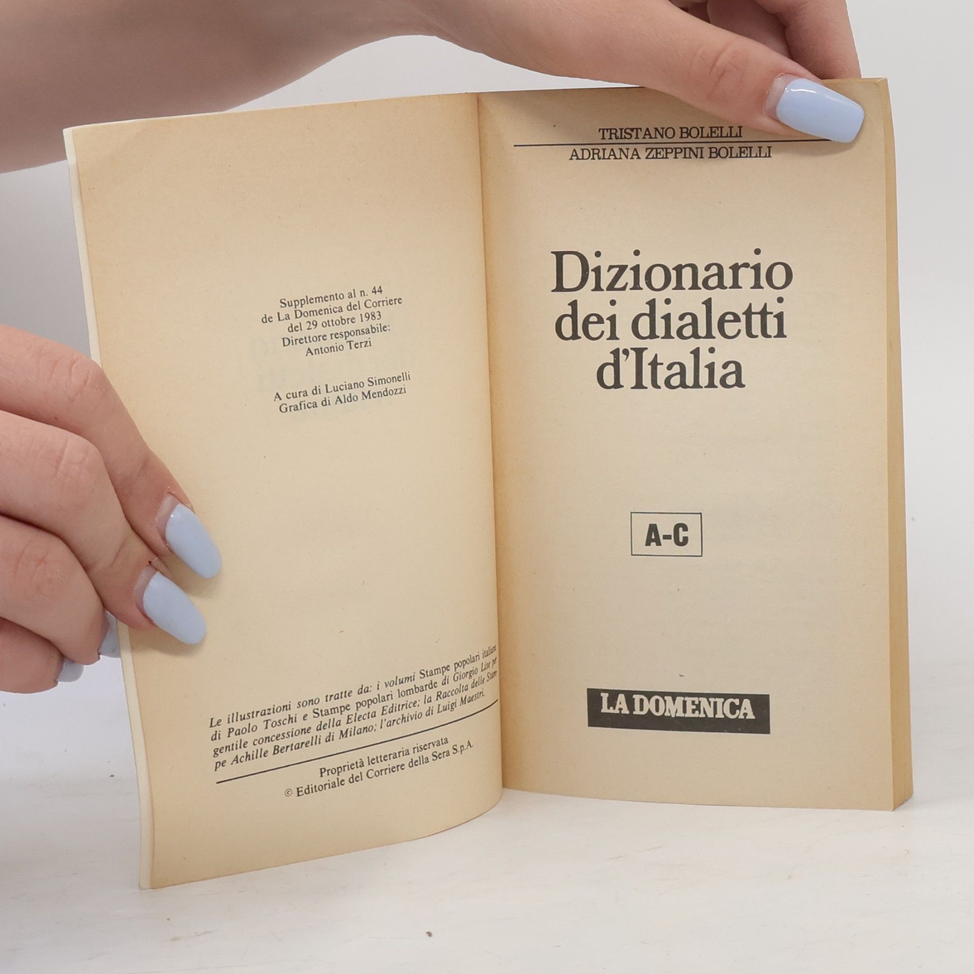 Autorenkollektiv Dizionario dei dialetti d'Italia A-C