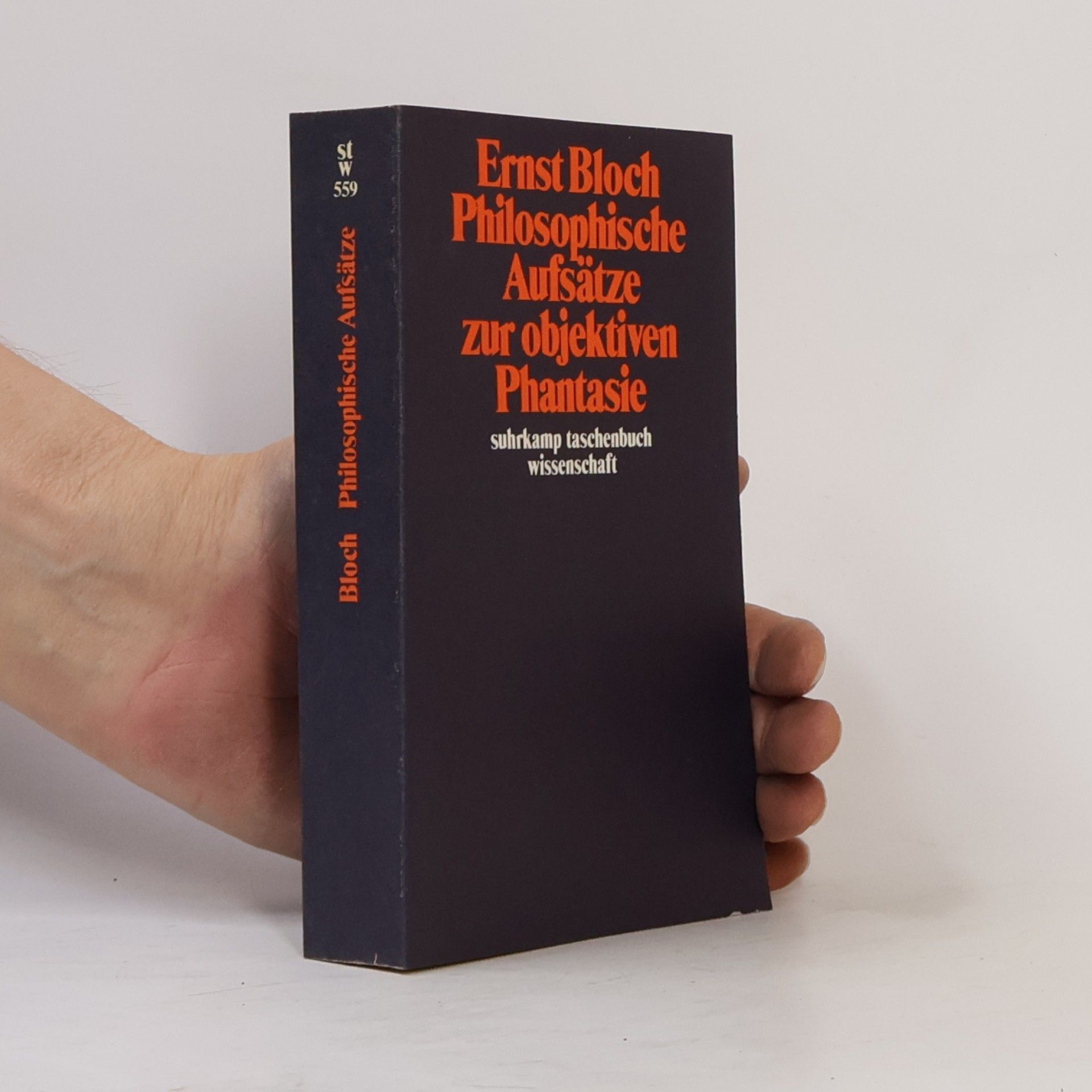 Ernst Bloch Philosophische Aufsätze zur objektiven Phantasie