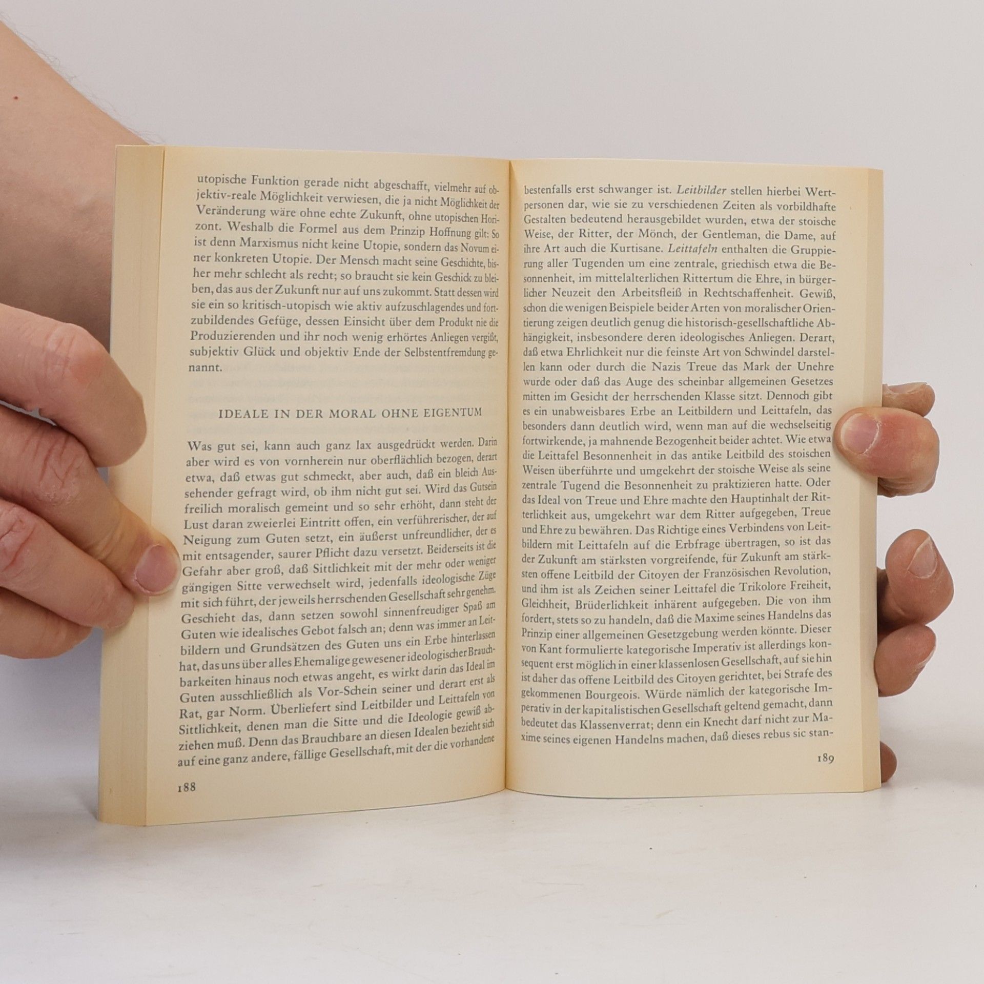 Ernst Bloch Experimentum Mundi. Frage, Kategorien des Herausbringens, Praxis