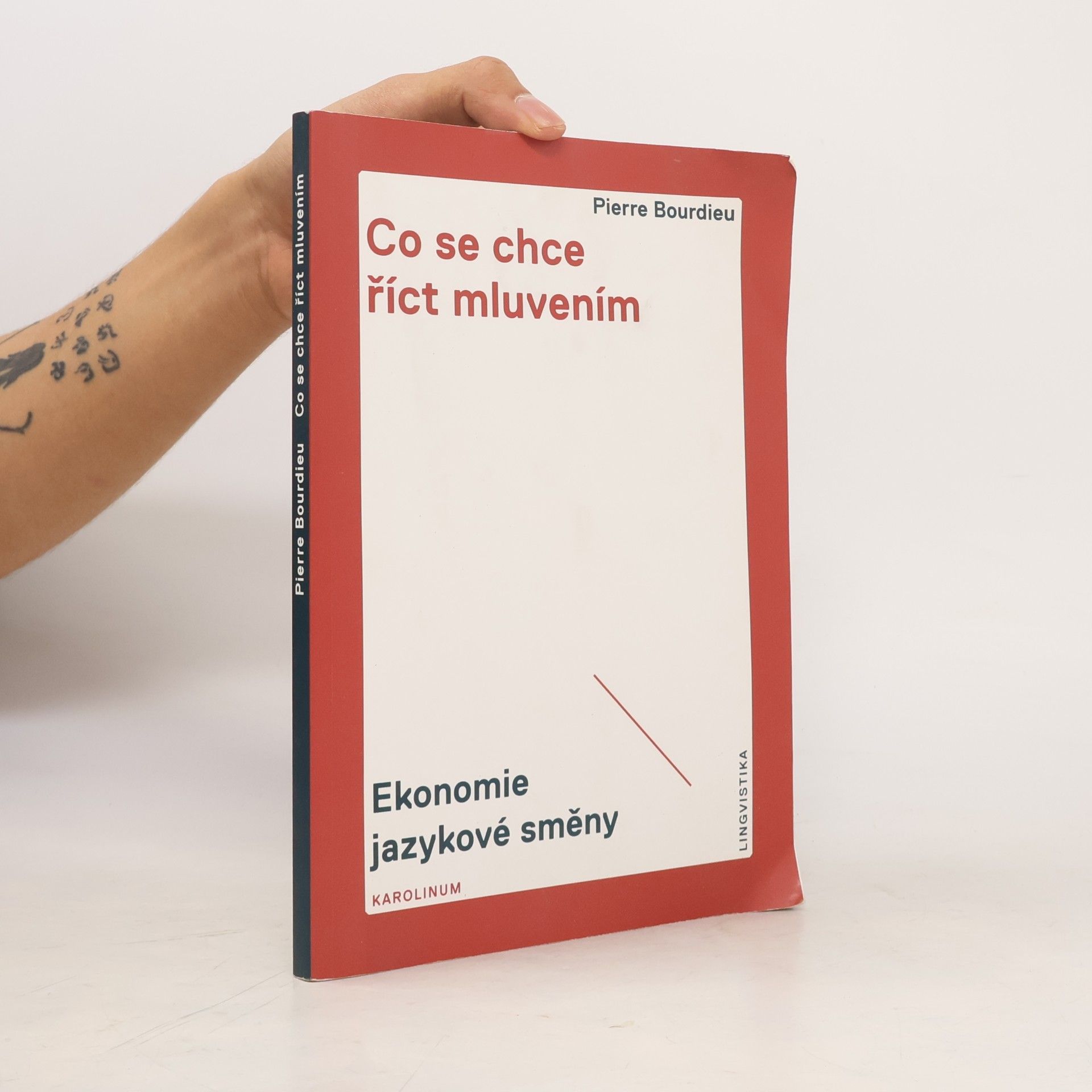 Pierre Bourdieu Co se chce říct mluvením: Ekonomie jazykové směny