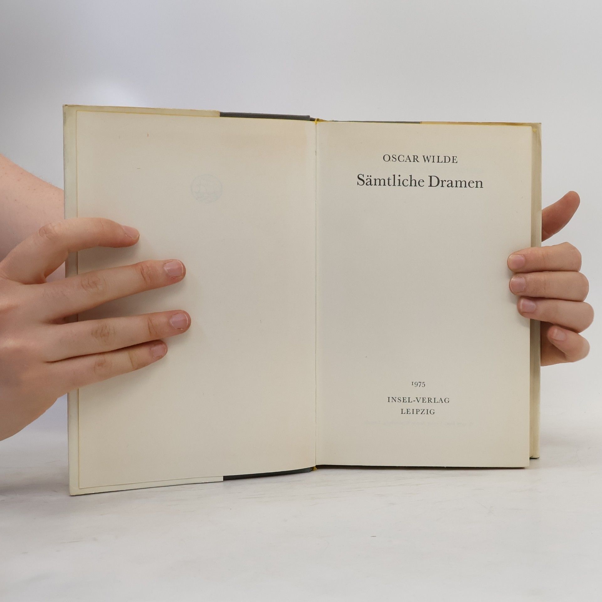 Oscar Wilde Sämtliche Dramen