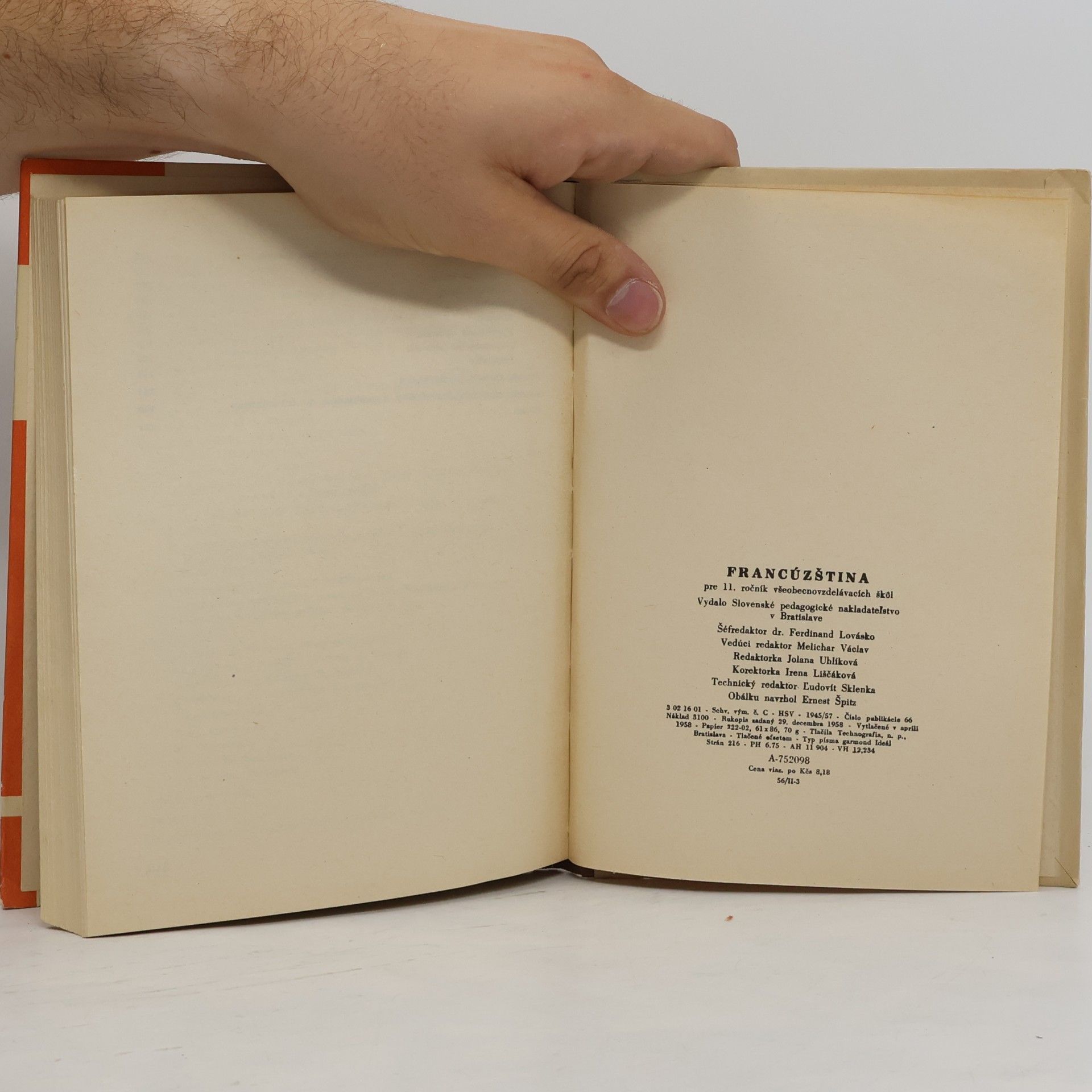 Autorenkollektiv Francúzština pre 11. postupný ročník všeobecnovzdelávacích škôl