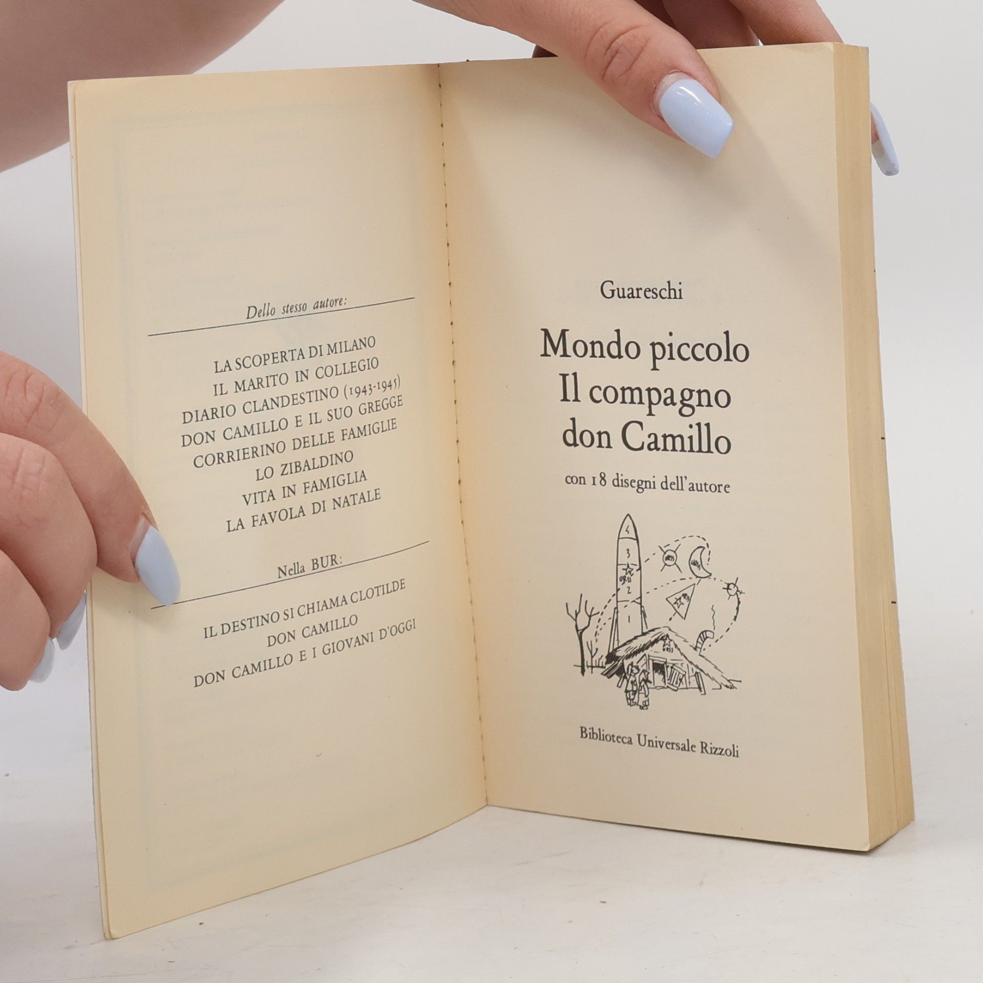 Giovannino Guareschi Mondo piccolo Il compagno don Camillo