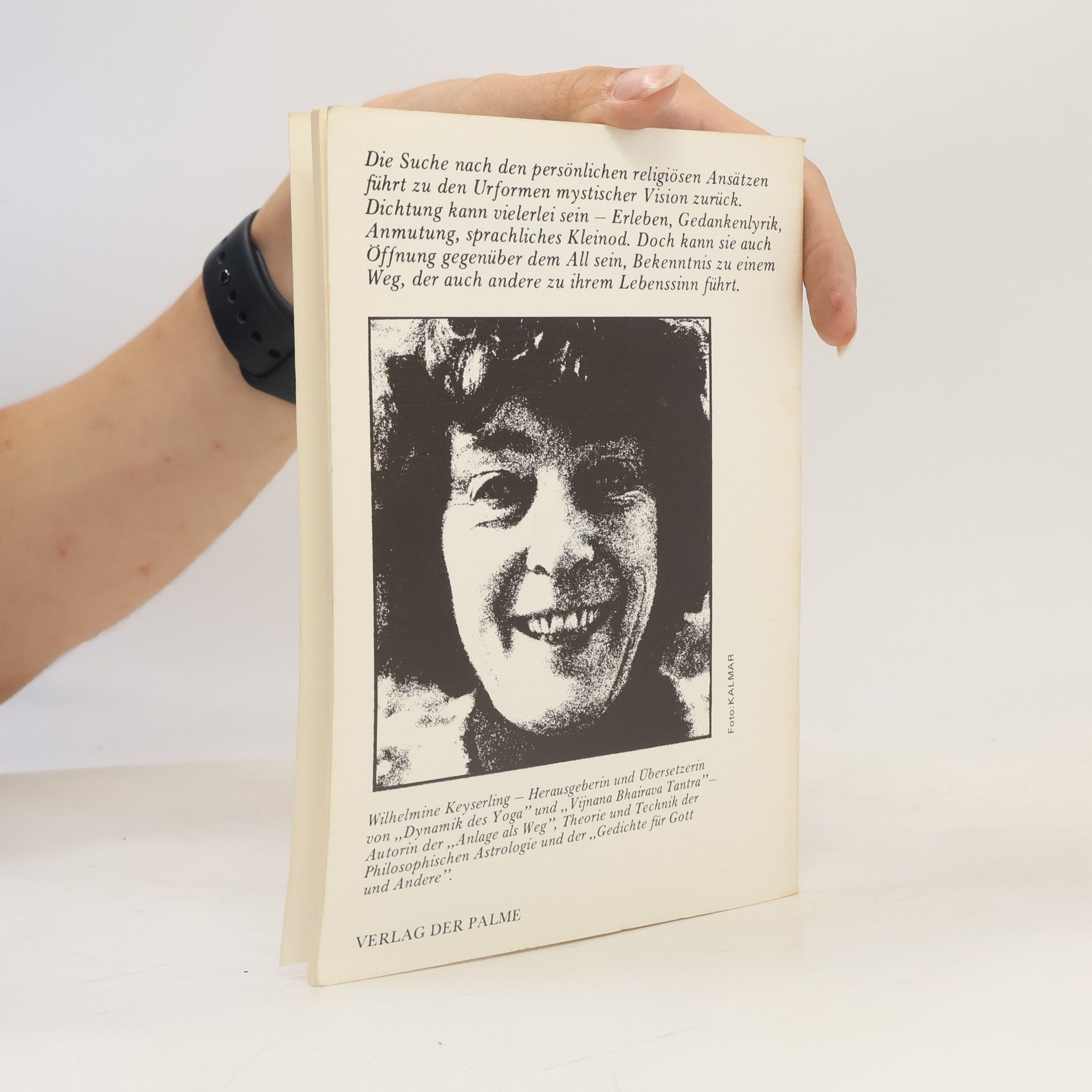 Wilhelmine Keyserling Grosses Gesicht in dem wir Untergehen