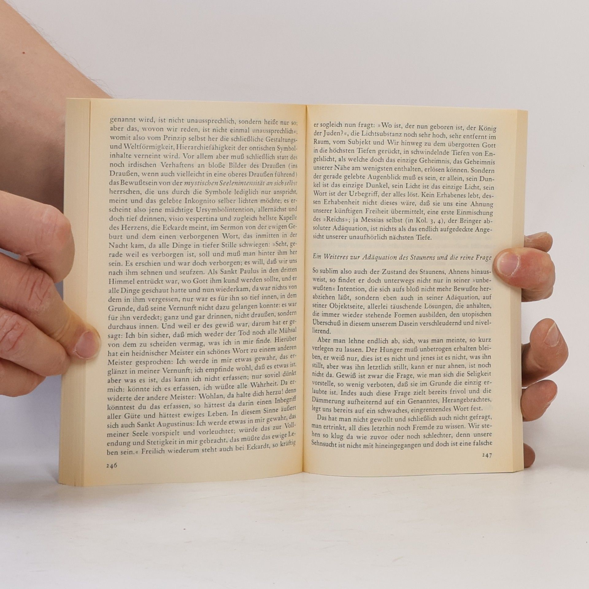 Ernst Bloch Geist der Utopie, zweite Fassung von 1923