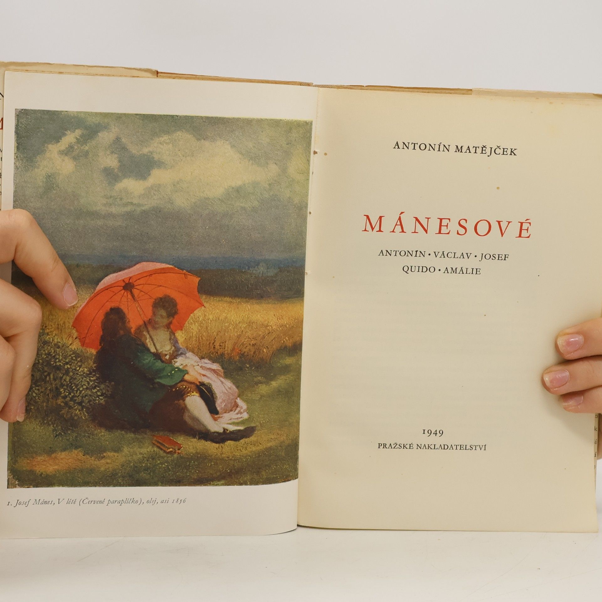 Antonín Matějček Mánesové