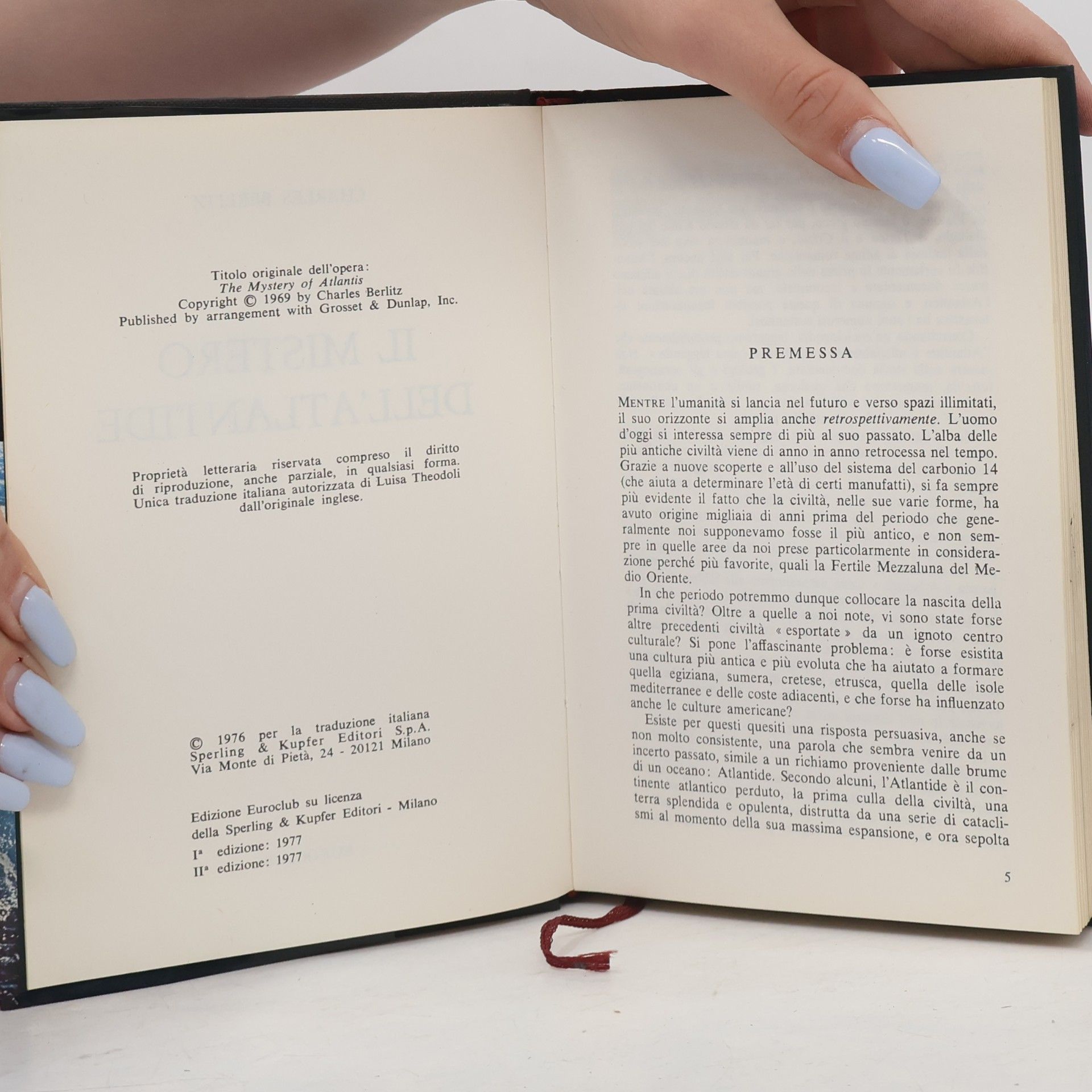 Berlitz Charles Il ministero dell'Atlantide