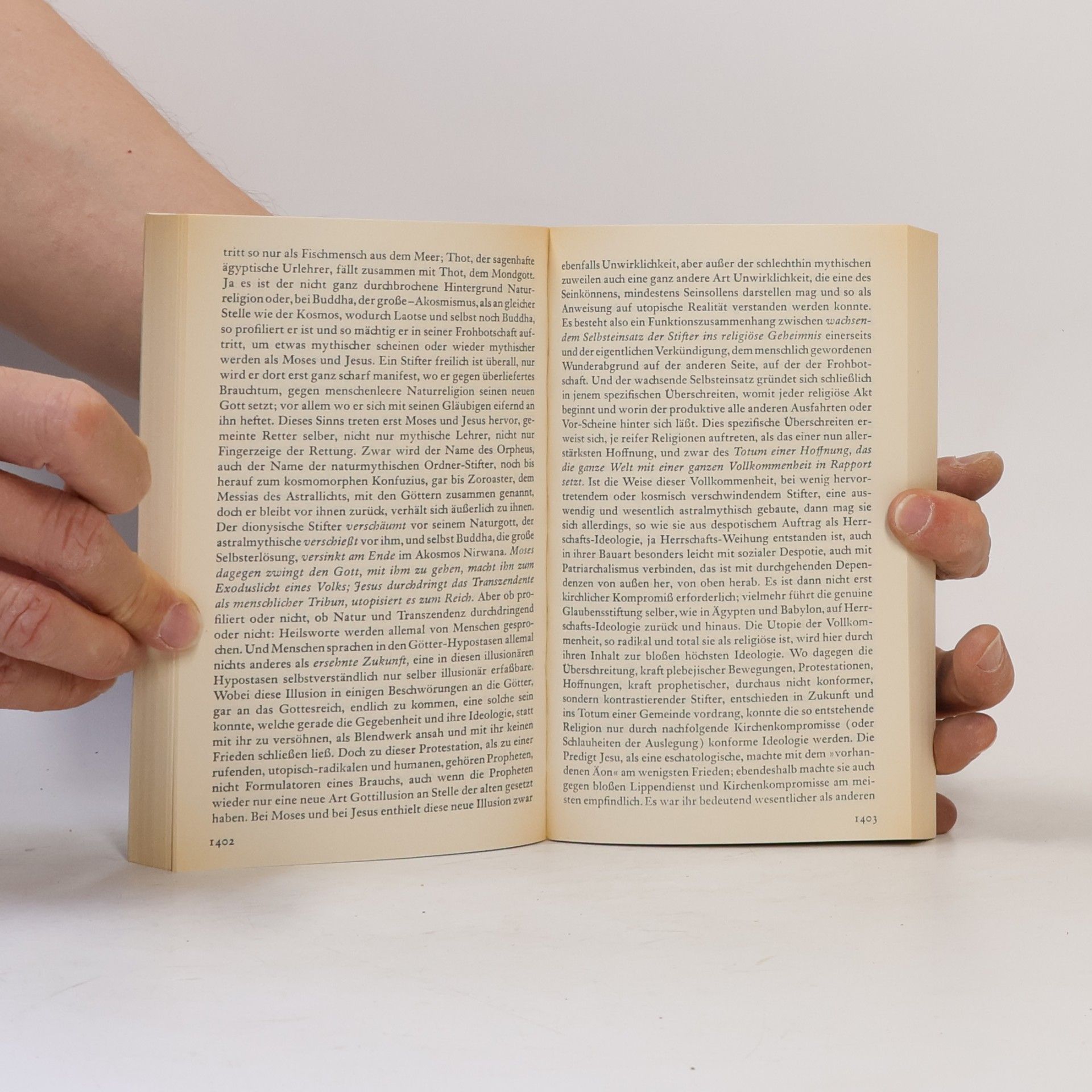 Ernst Bloch Das Prinzip Hoffnung: Kapitel 43-55