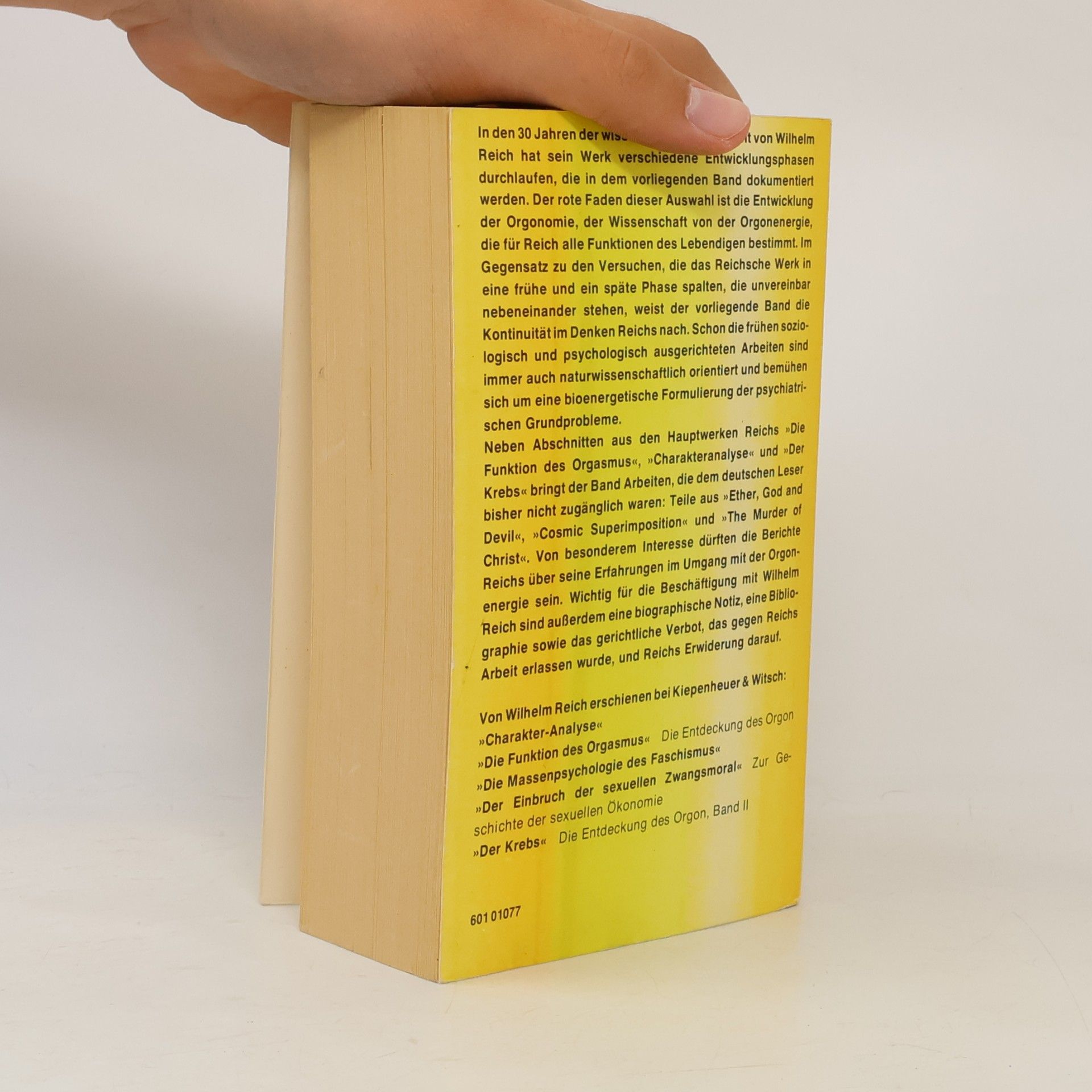 Wilhelm Reich Ausgewählte Schriften