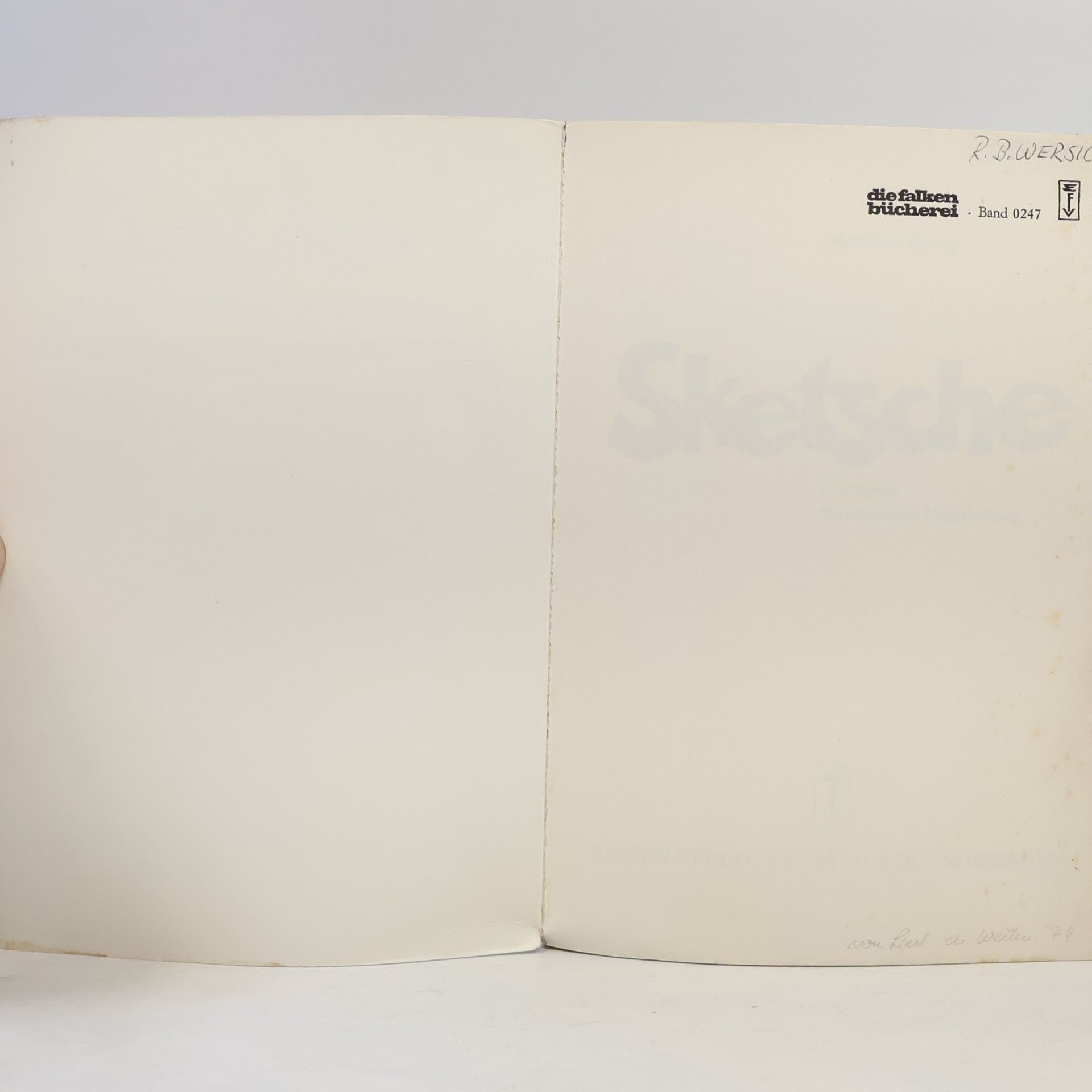 Margarete Gering Sketsche