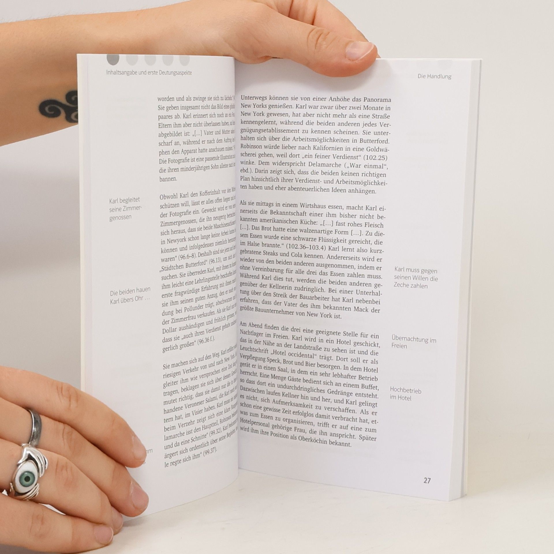 Autorenkollektiv Lektürehilfen Franz Kafka, Der Verschollene