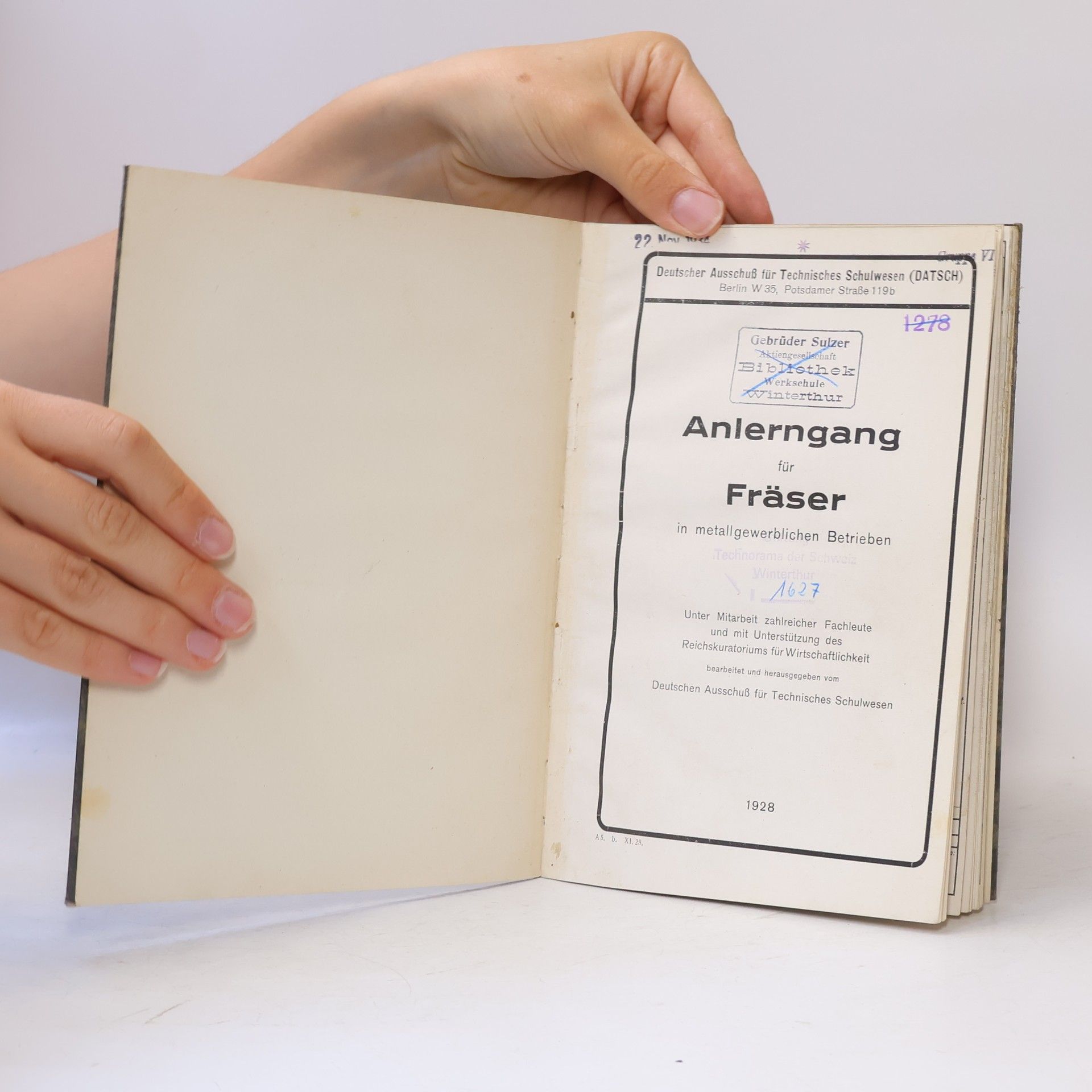 kolektiv Anlerngang für Fräser
