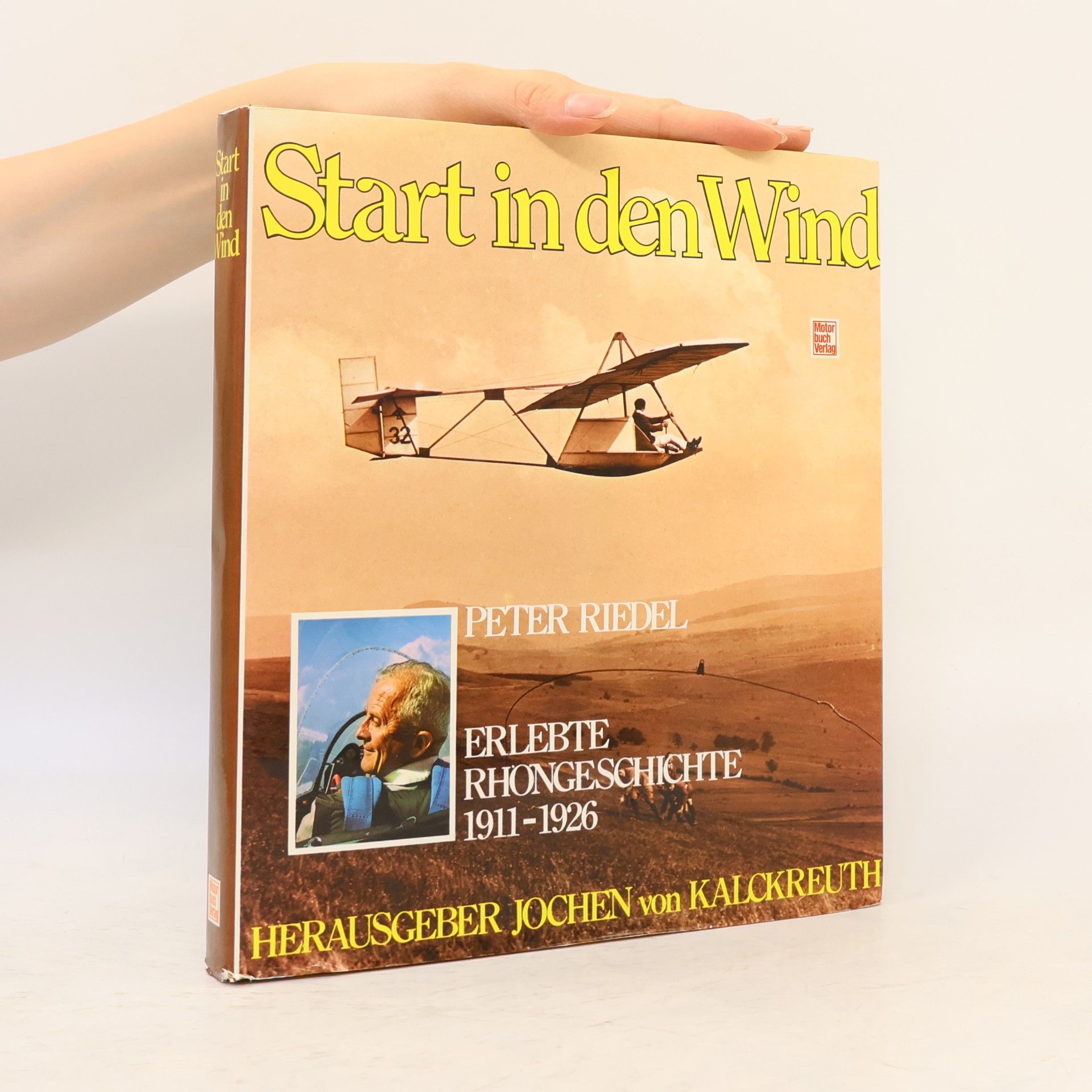 Peter Riedel Start in den Wind