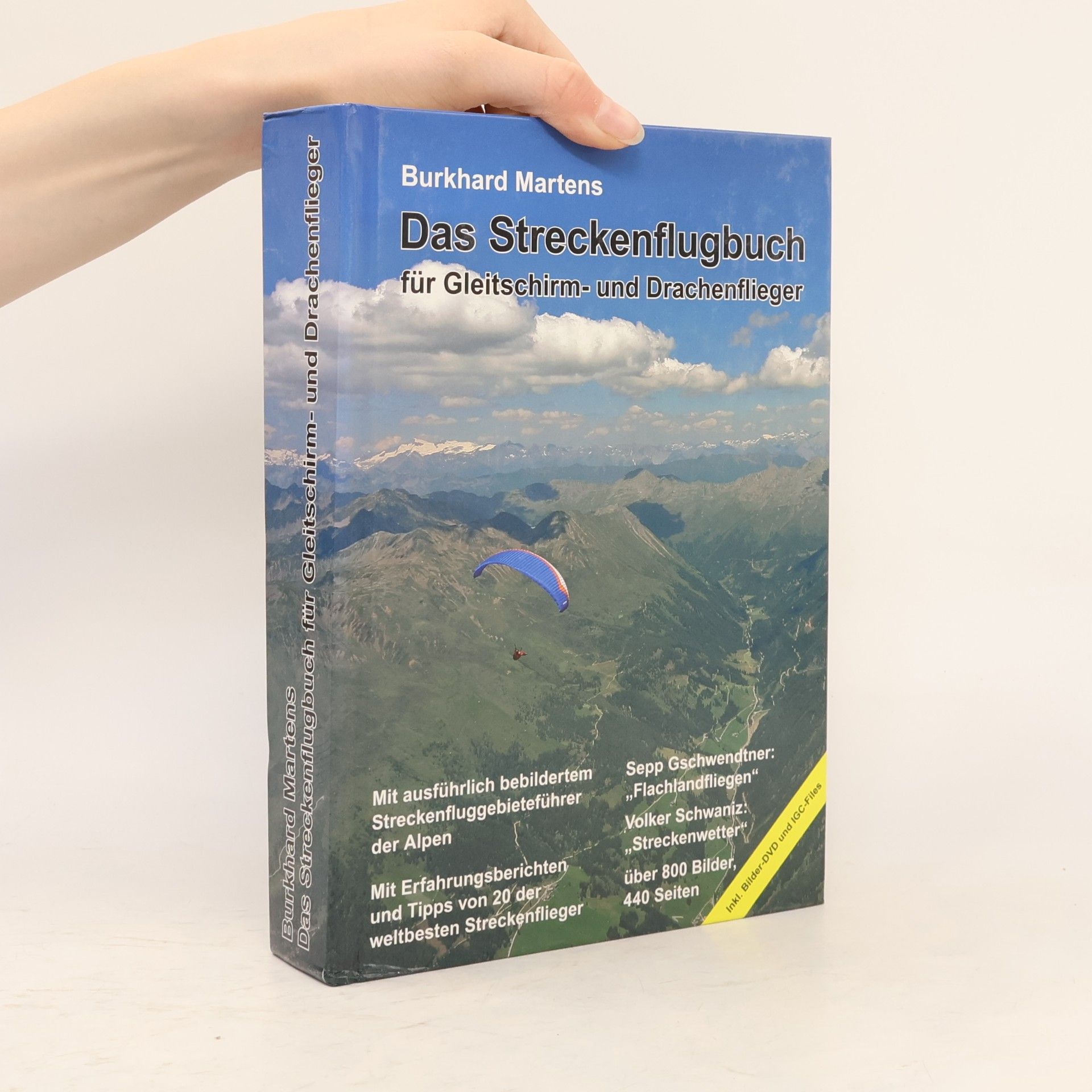 Burkhard Martens Das Streckenflugbuch für Gleitschirm- und Drachenflieger