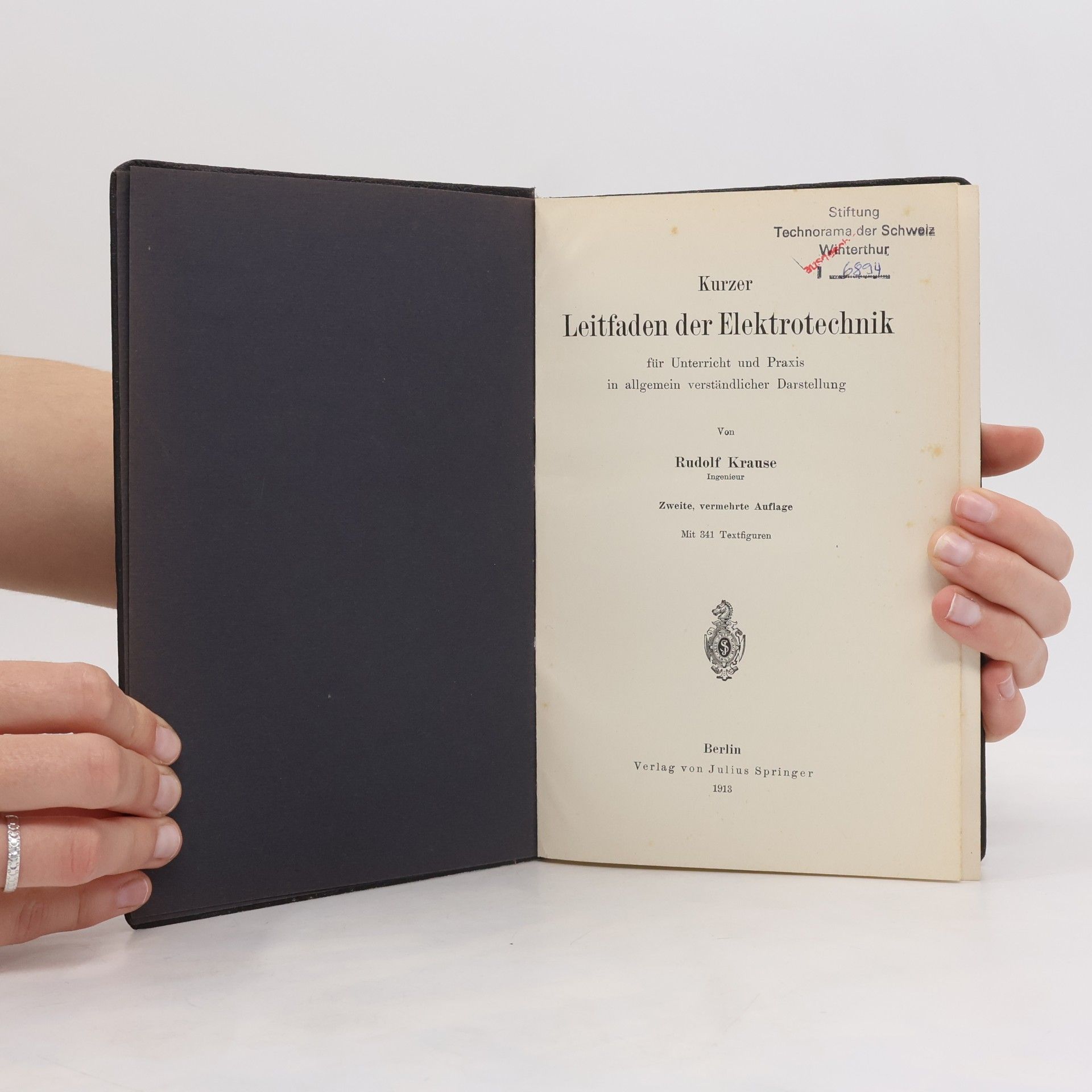Rudolf Krause Kurzer Leitfaden der Elektrotechnik