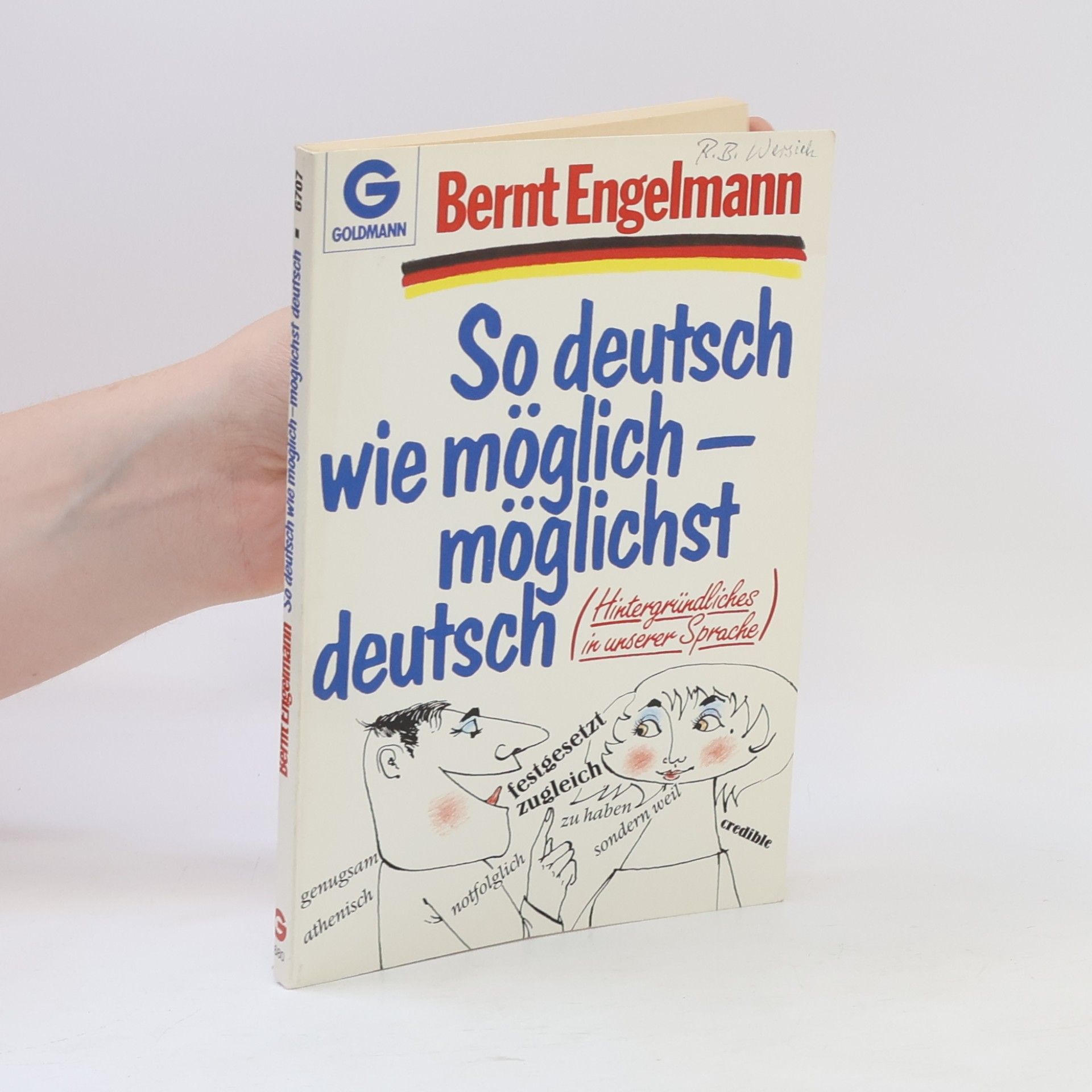 So deutsch wie möglich, möglichst deutsch
