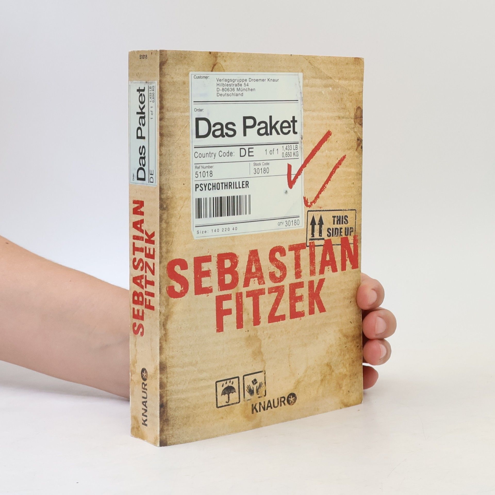 Sebastian Fitzek Das Paket