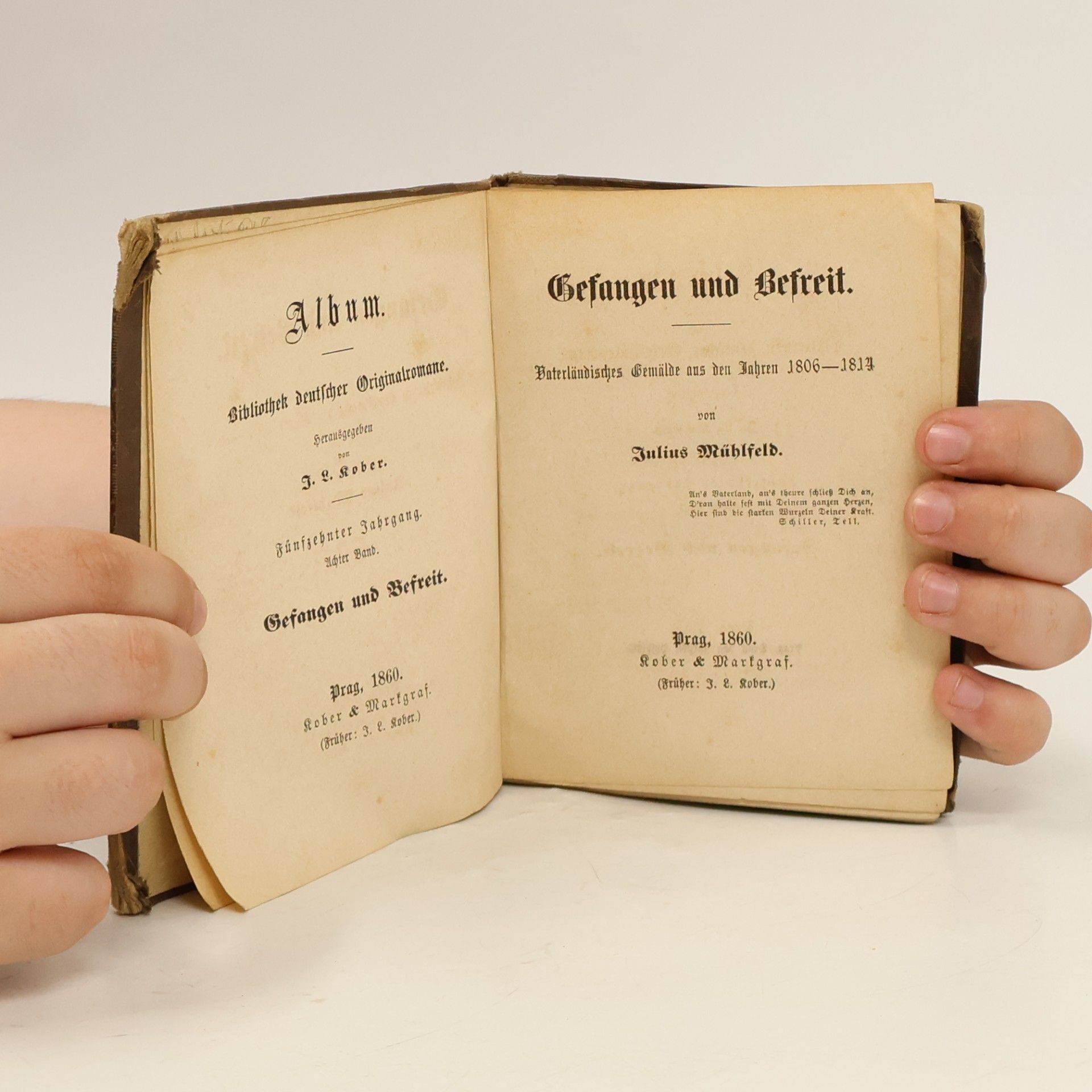 Julius Mühlfeld Gefangen und Befreit