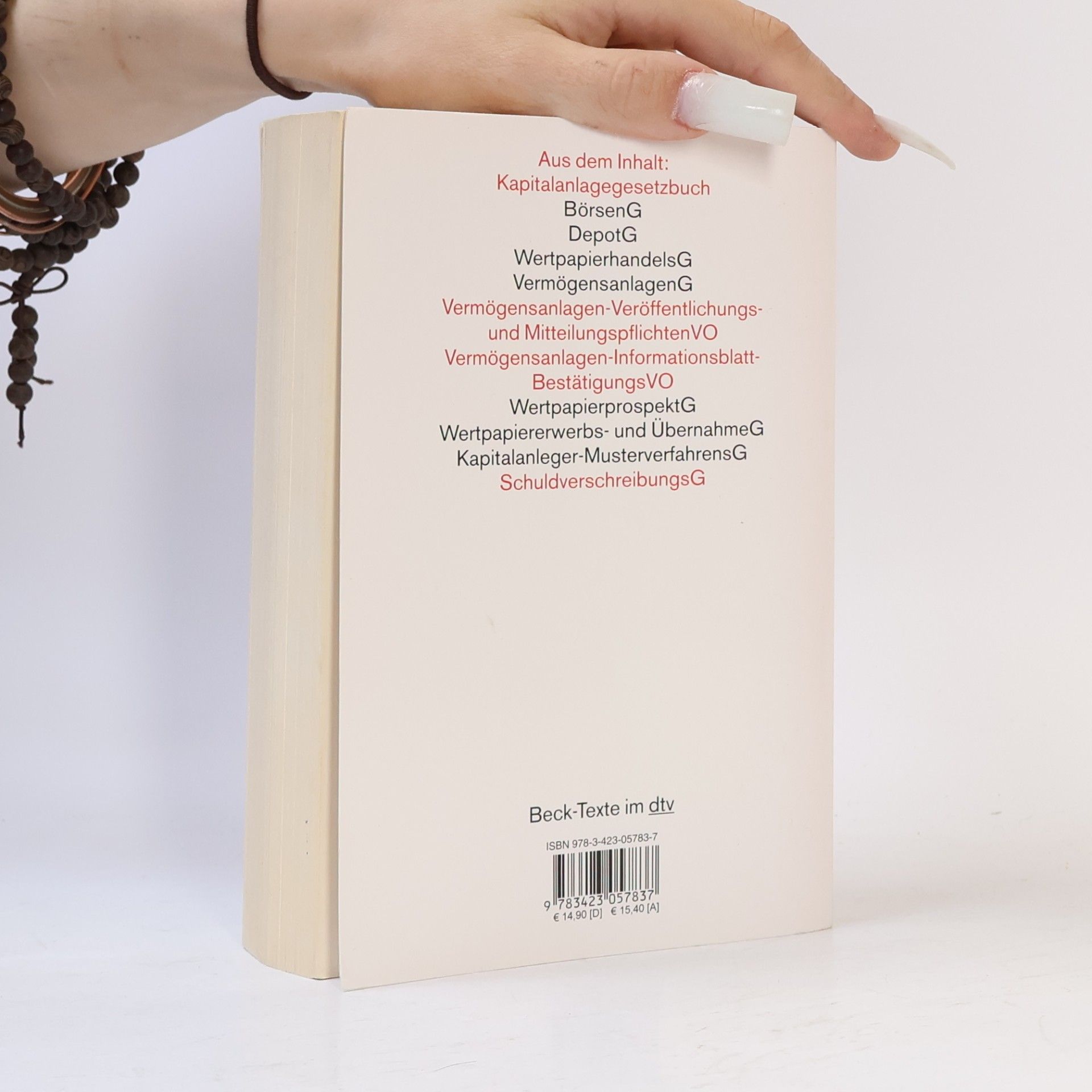 Beck-Texte: Kapitalmarktrecht
