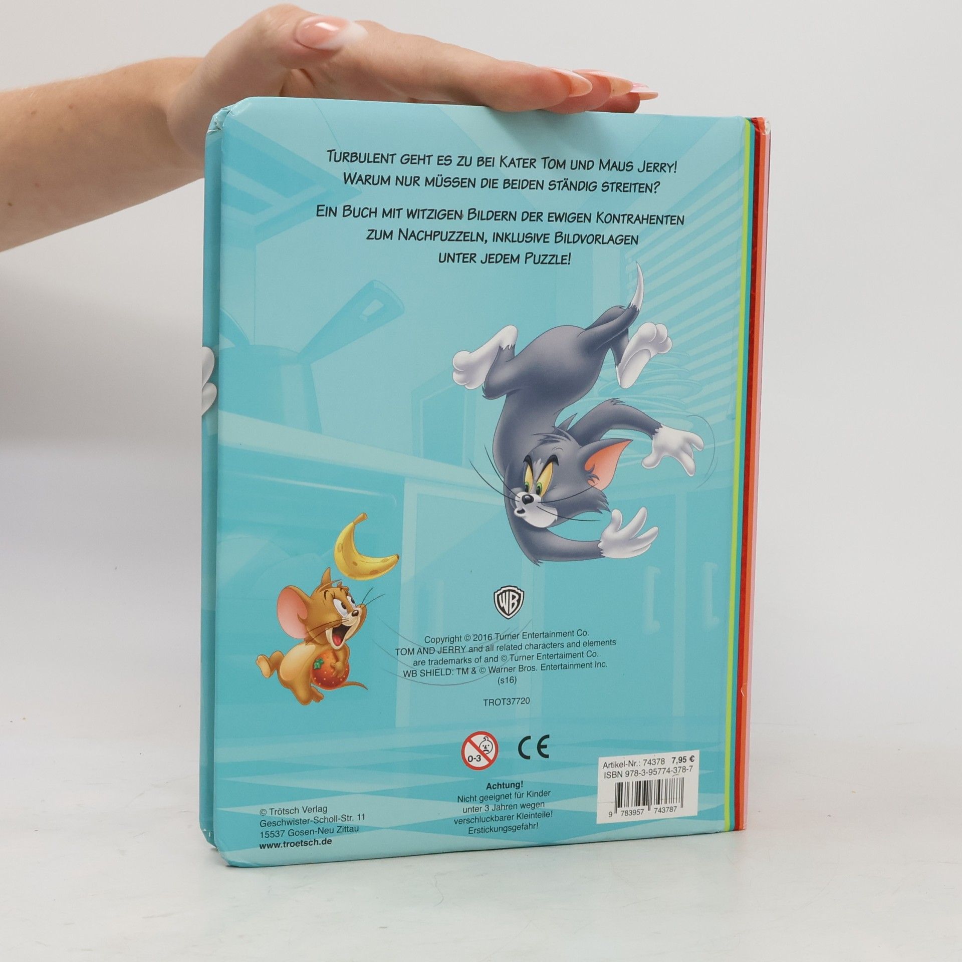 Autorenkollektiv Tom und Jerry PUZZLEBUCH