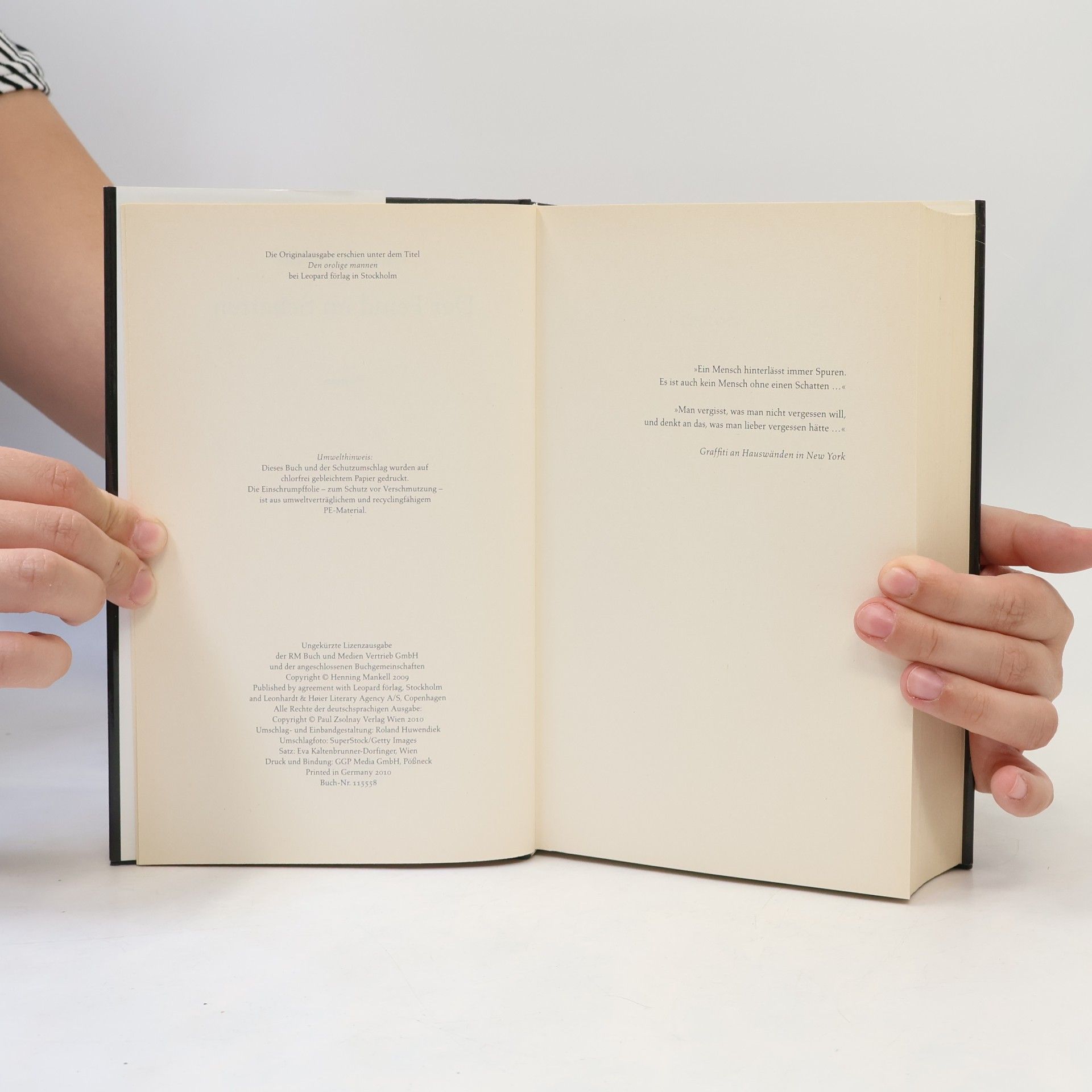 Henning Mankell Der Feind im Schatten