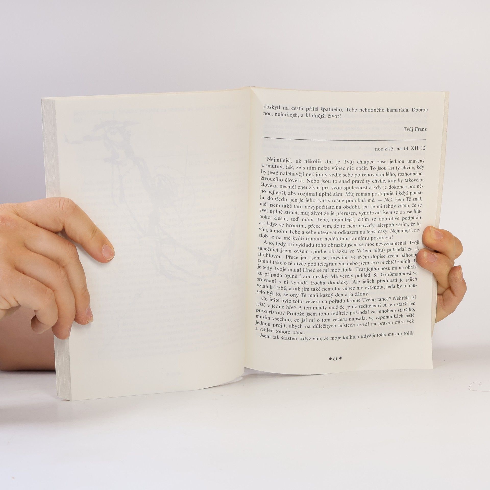 Franz Kafka Dopisy Felici: Výběr z listů