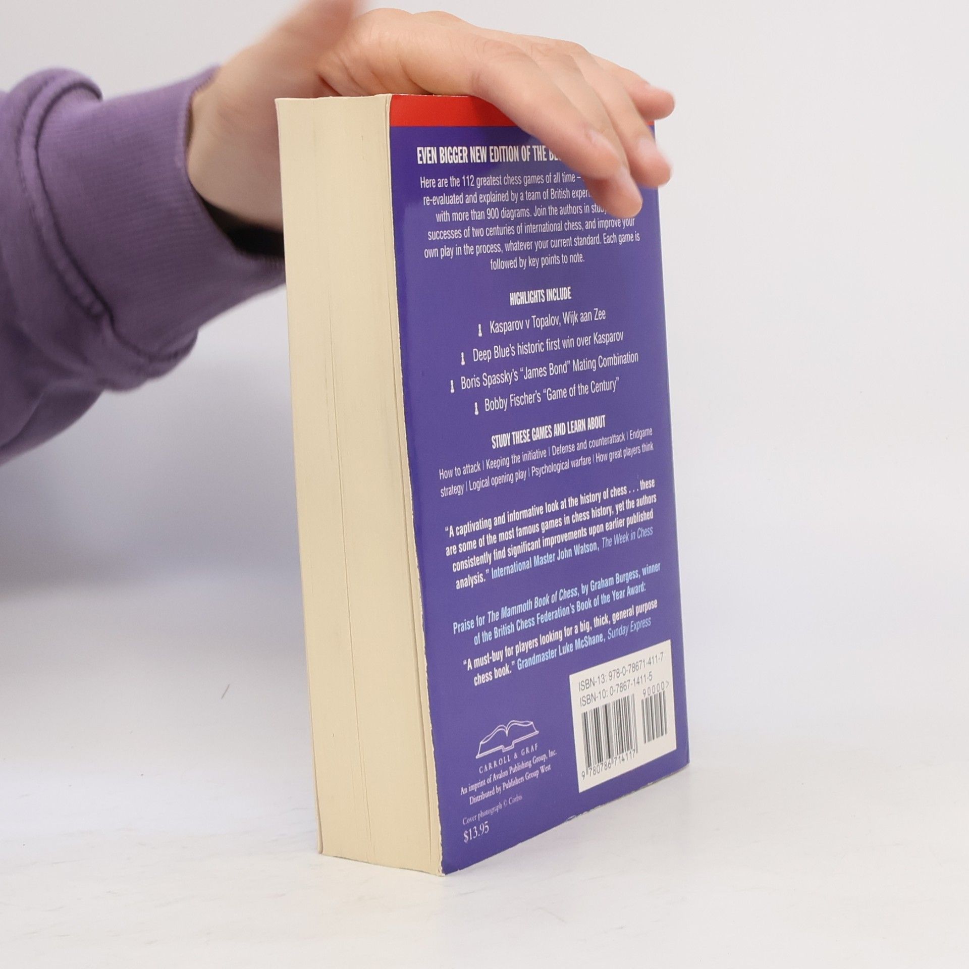Graham Burgess Mammoth Book of the World's Greatest Chess Games