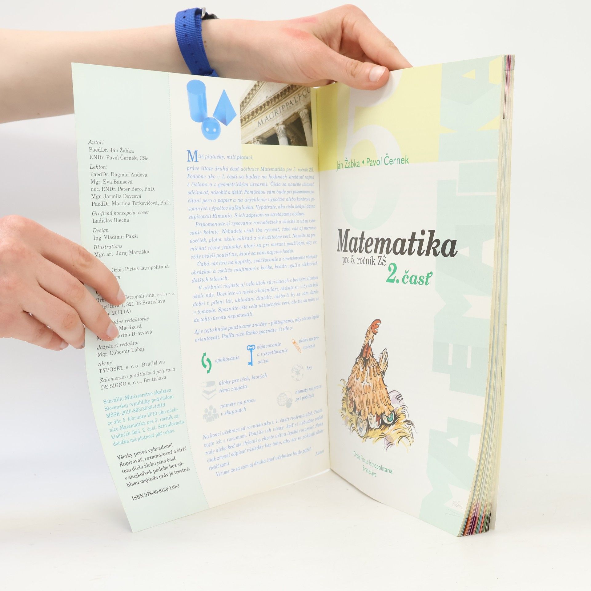 Ján Žabka Matematika pre 5. ročník základných škôl, 2. časť