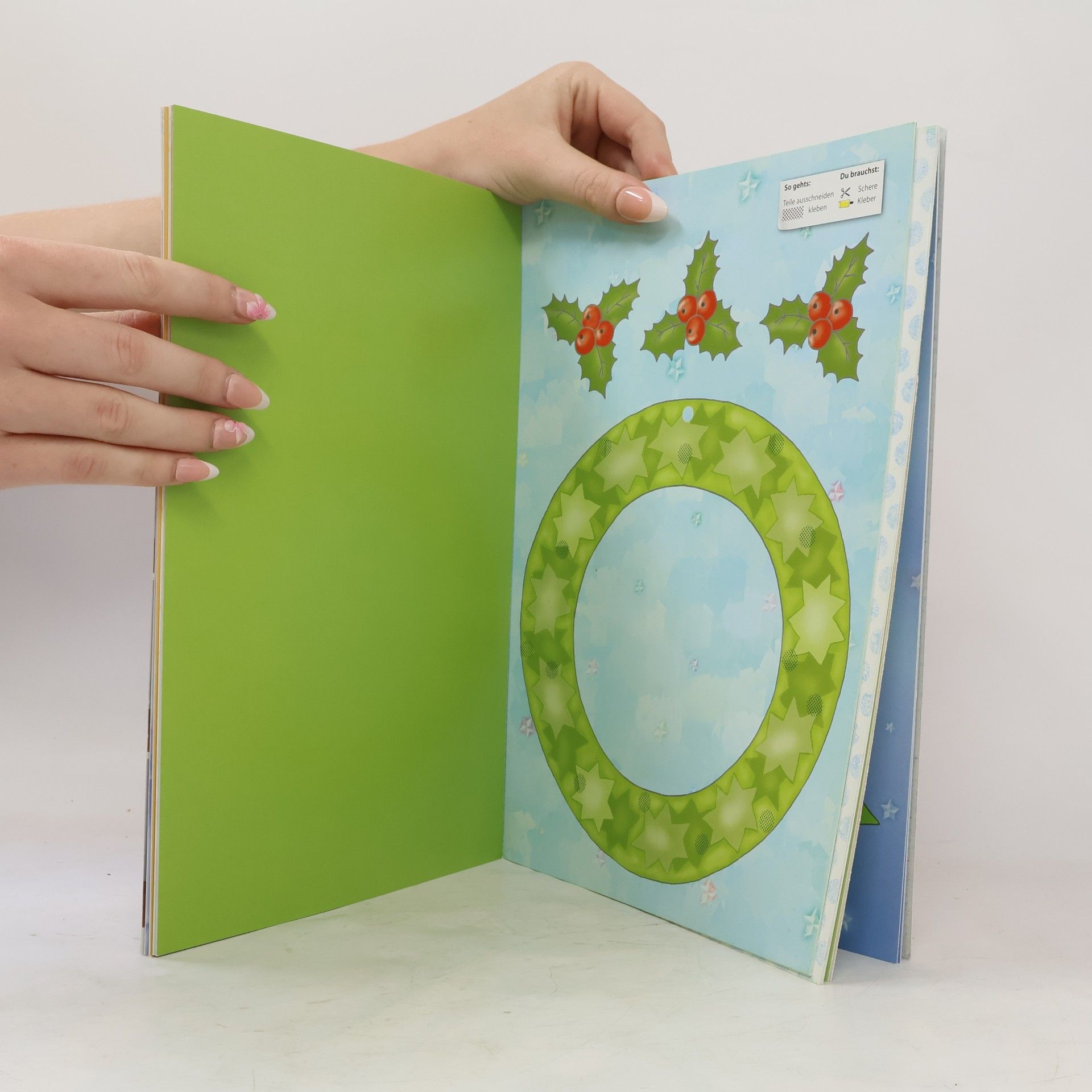 Andrea Küssner-Neubert Das Ausschneide-Bastelbuch - Fröhliche Weihnachten