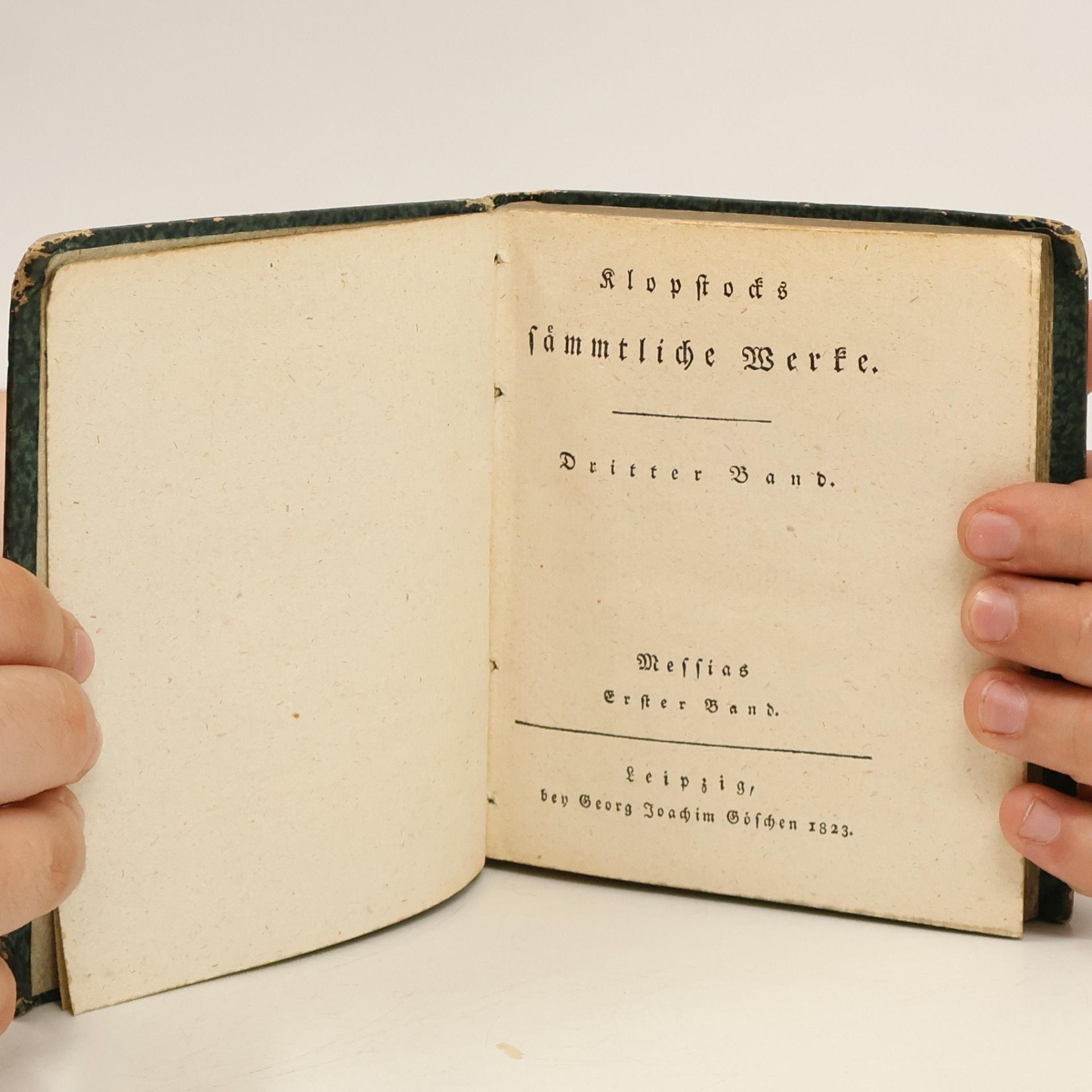 Friedrich Gottlieb Klopstock Klopstock's sämtliche Werke 3