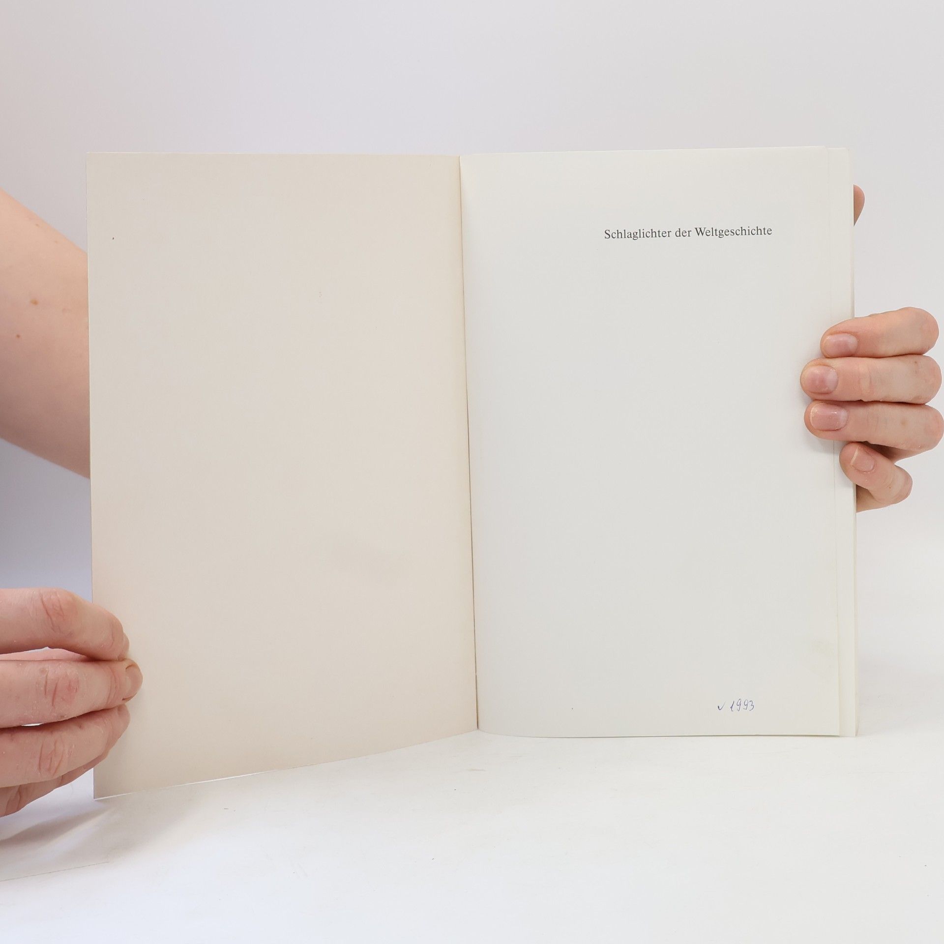 Helmut Müller Schlaglichter der Weltgeschichte