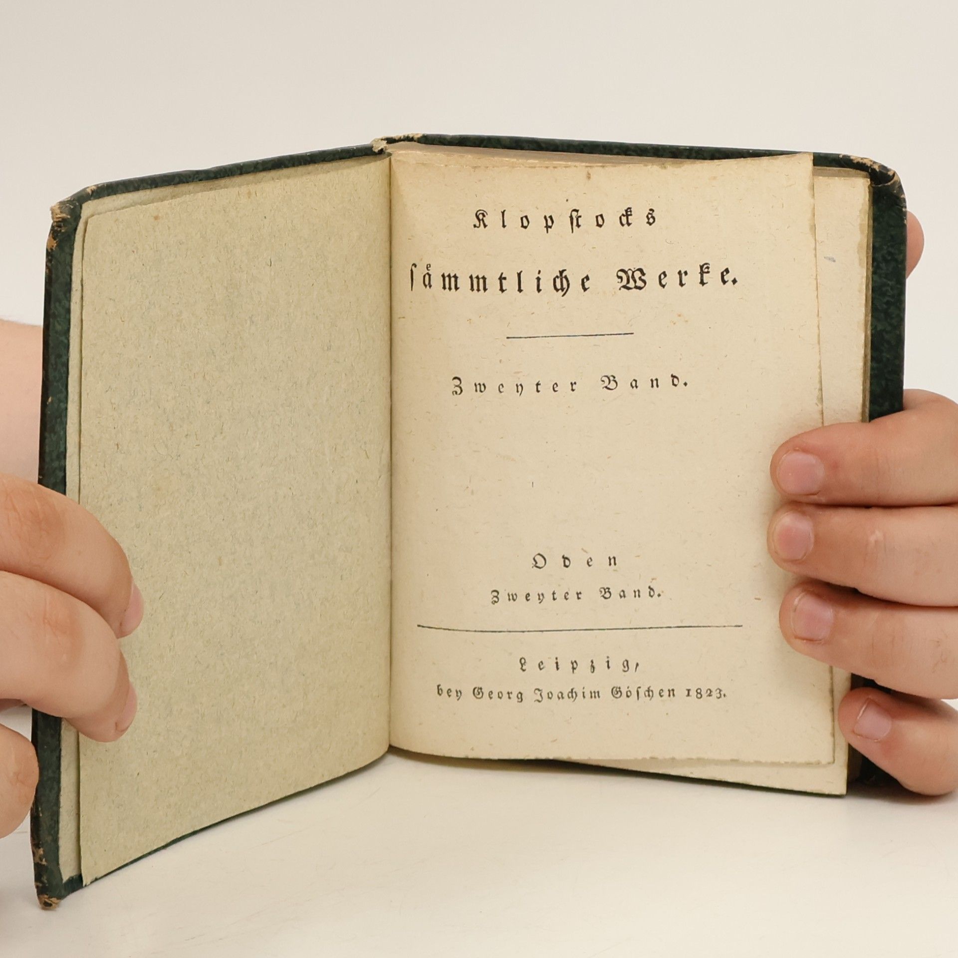 Friedrich Gottlieb Klopstock Sämmtliche Werke 2