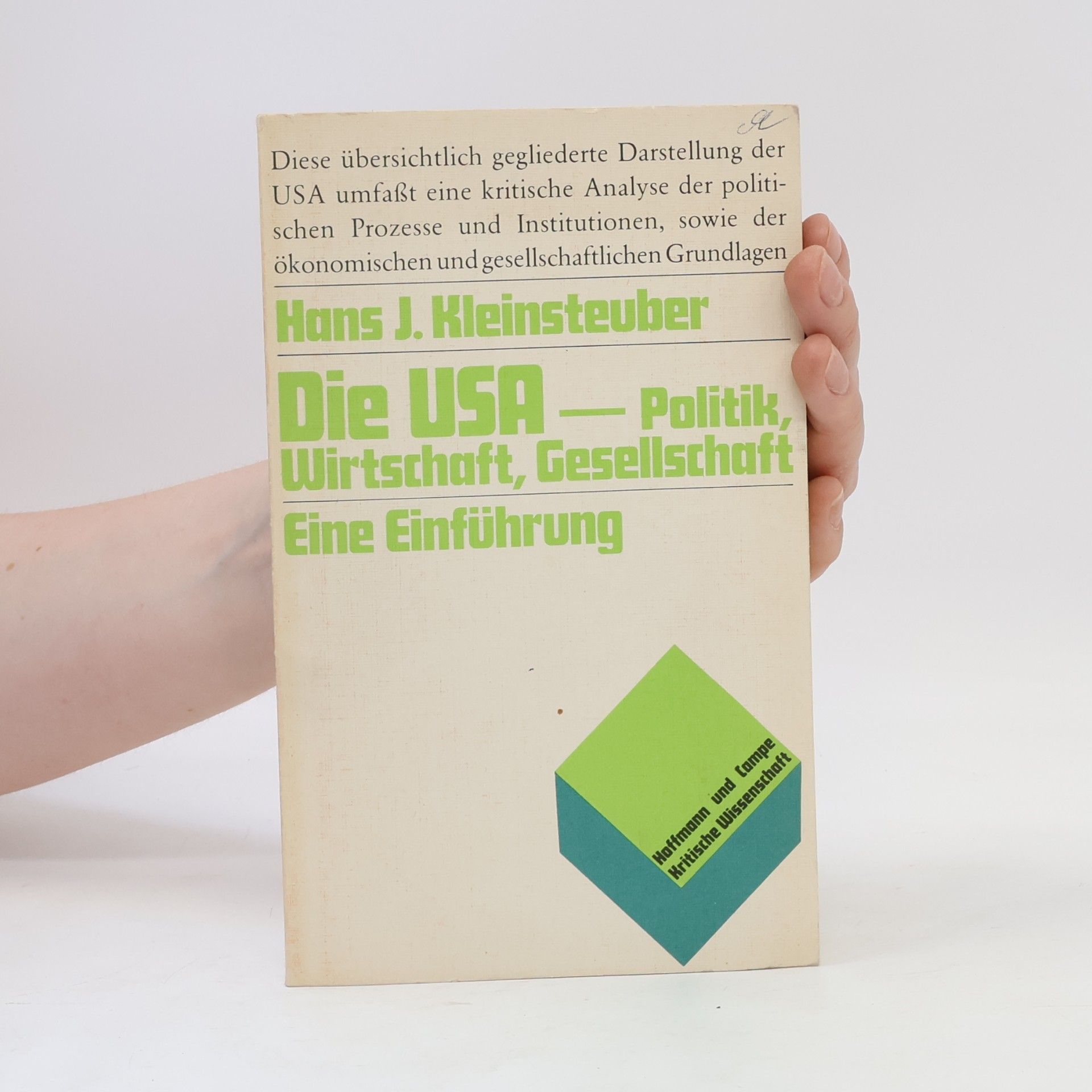 Hans J. Kleinsteuber Die USA