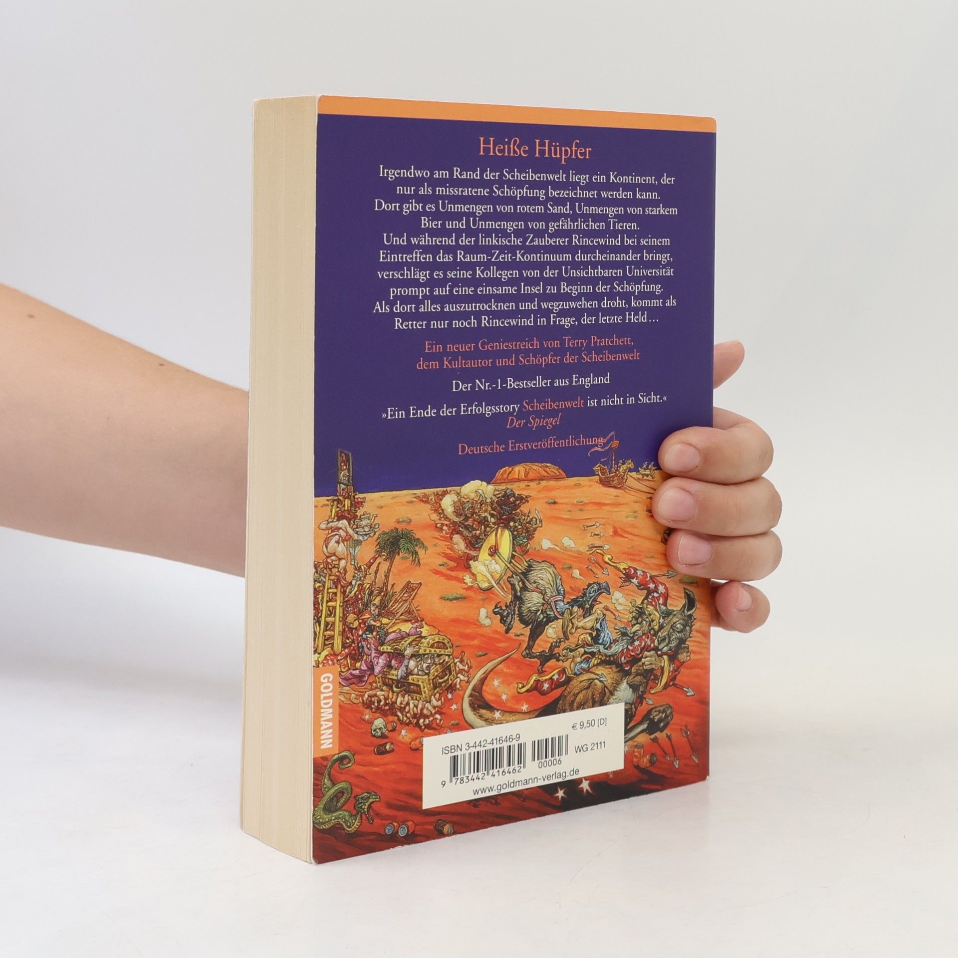 Terry Pratchett Heiße Hüpfer